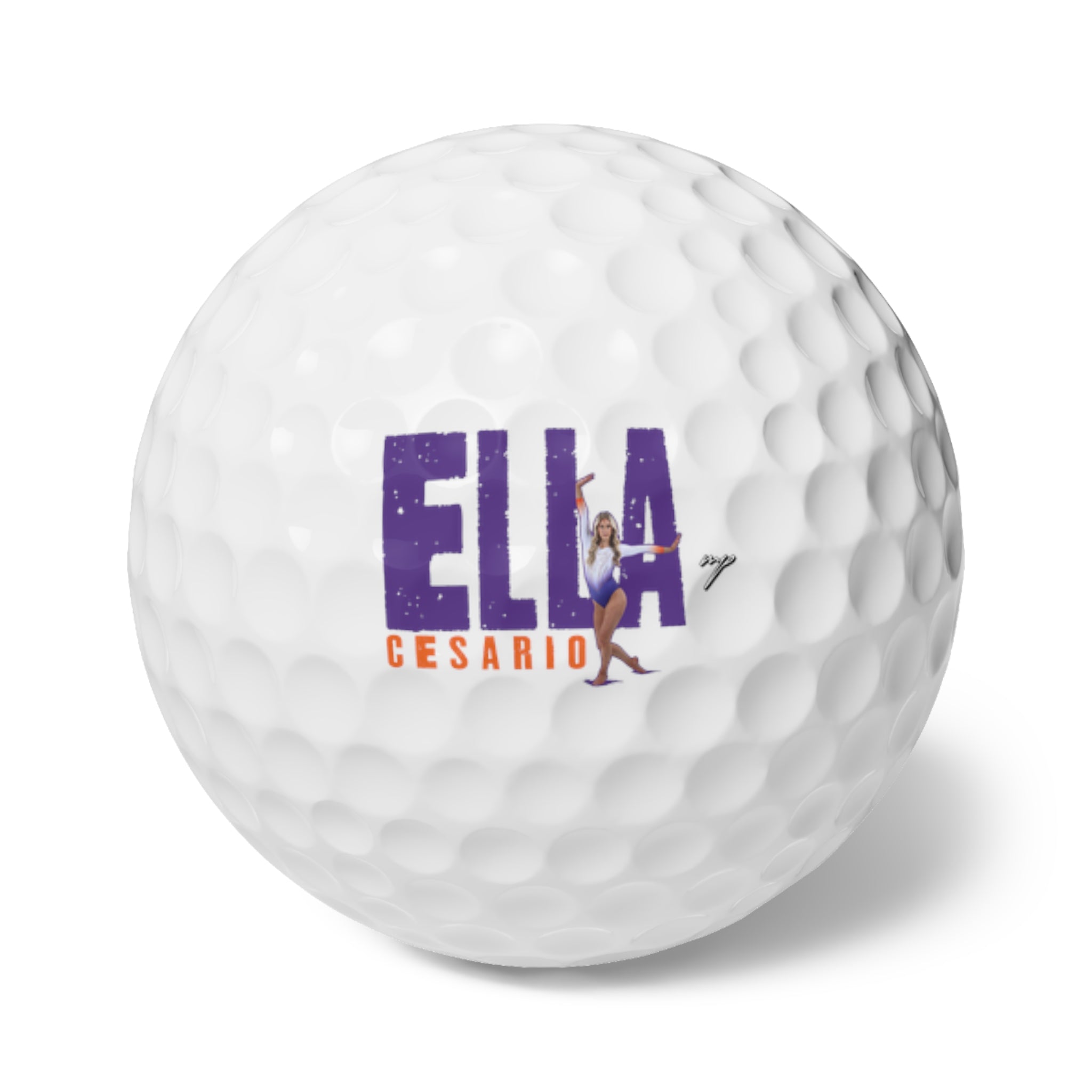 Ella Cesario Golf Balls, 6pc