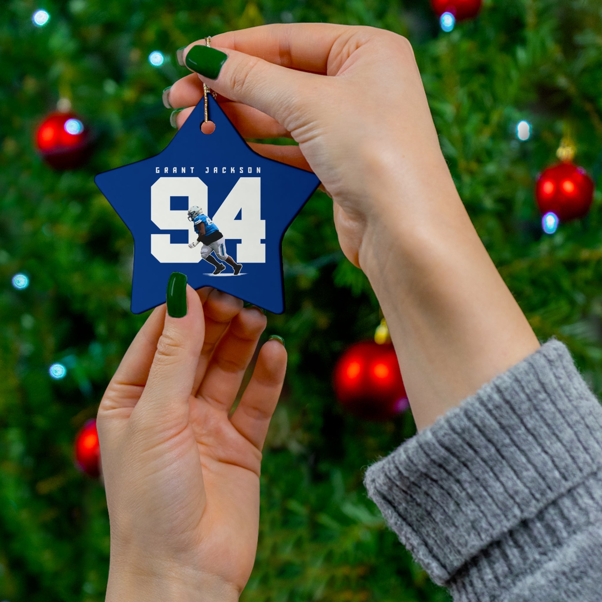 Grant Jackson Ceramic Ornament