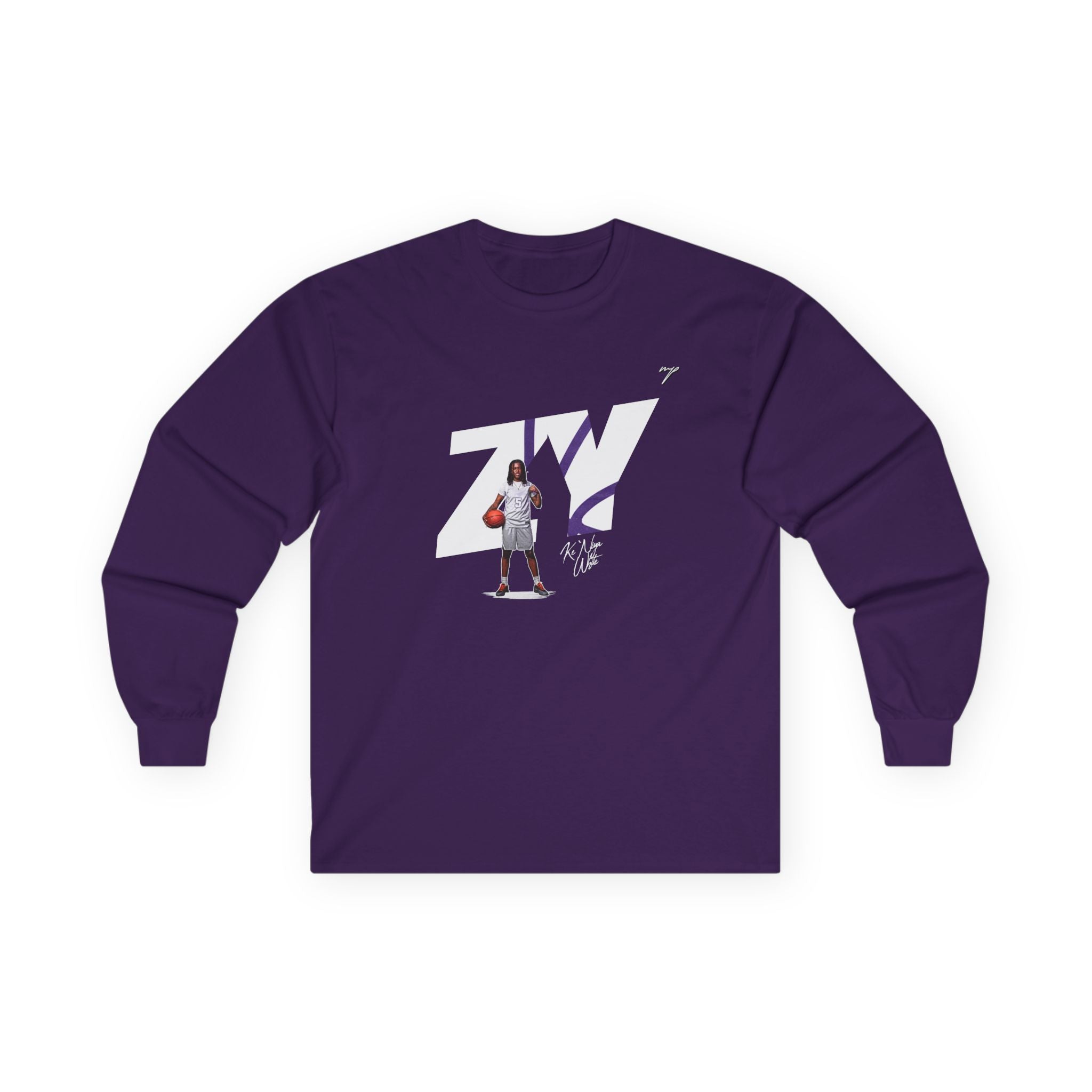 Ke'Niya White Long Sleeve Tee