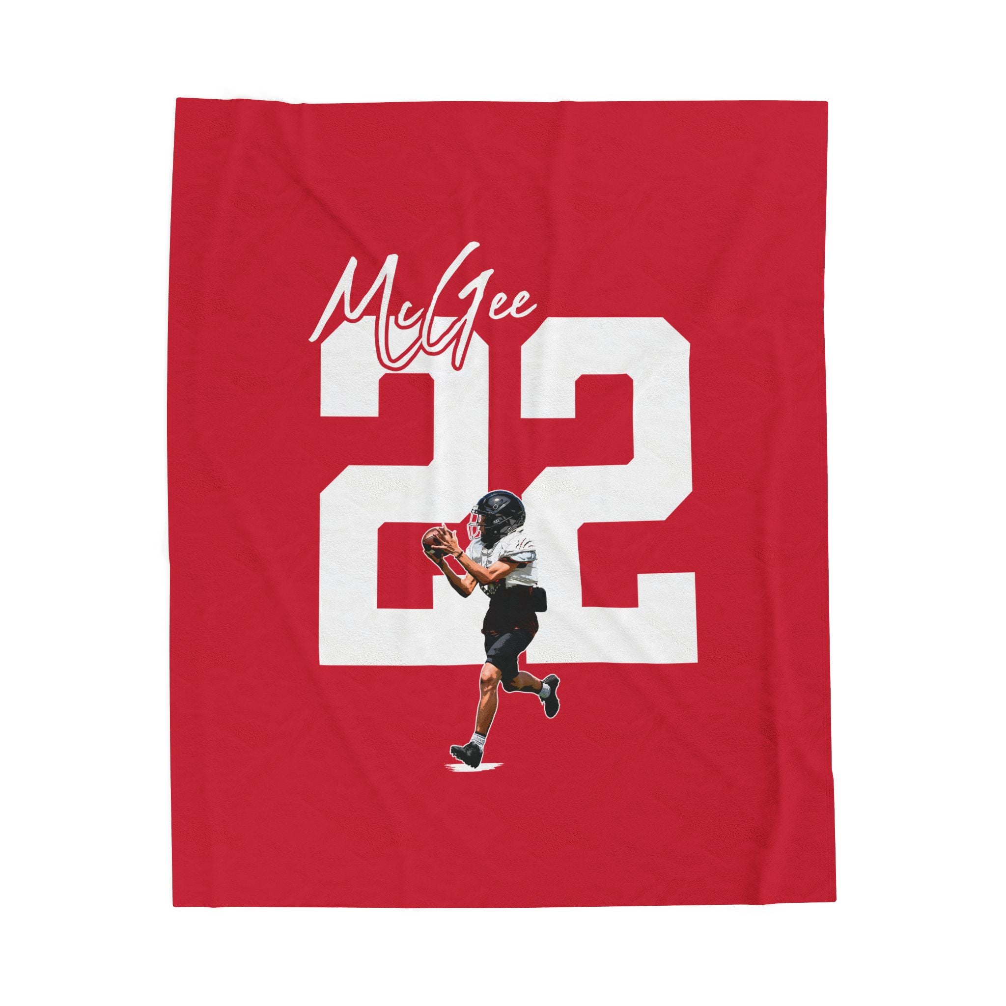 Micah McGee Velveteen Plush Blanket