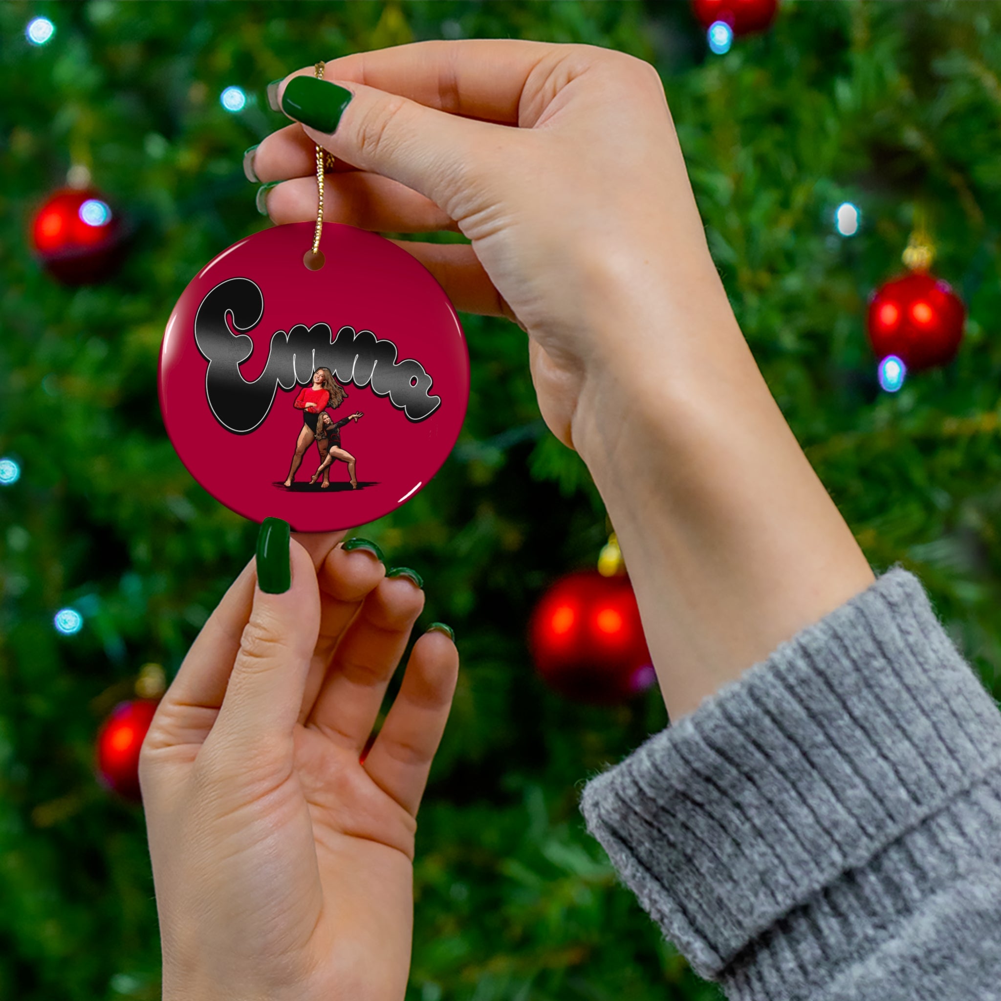 Emma Mason Ceramic Ornament