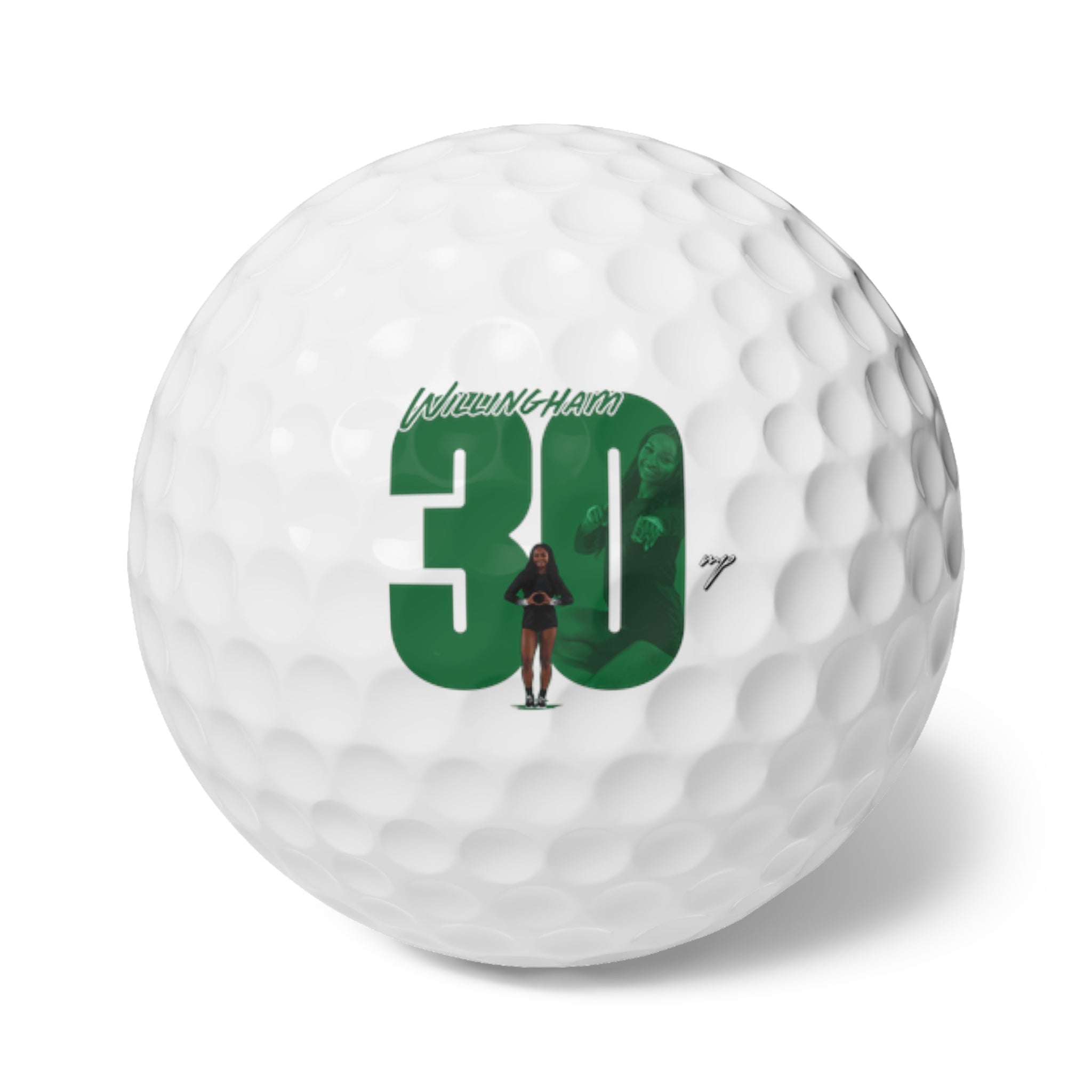 Morgan Willingham Golf Balls, 6pc