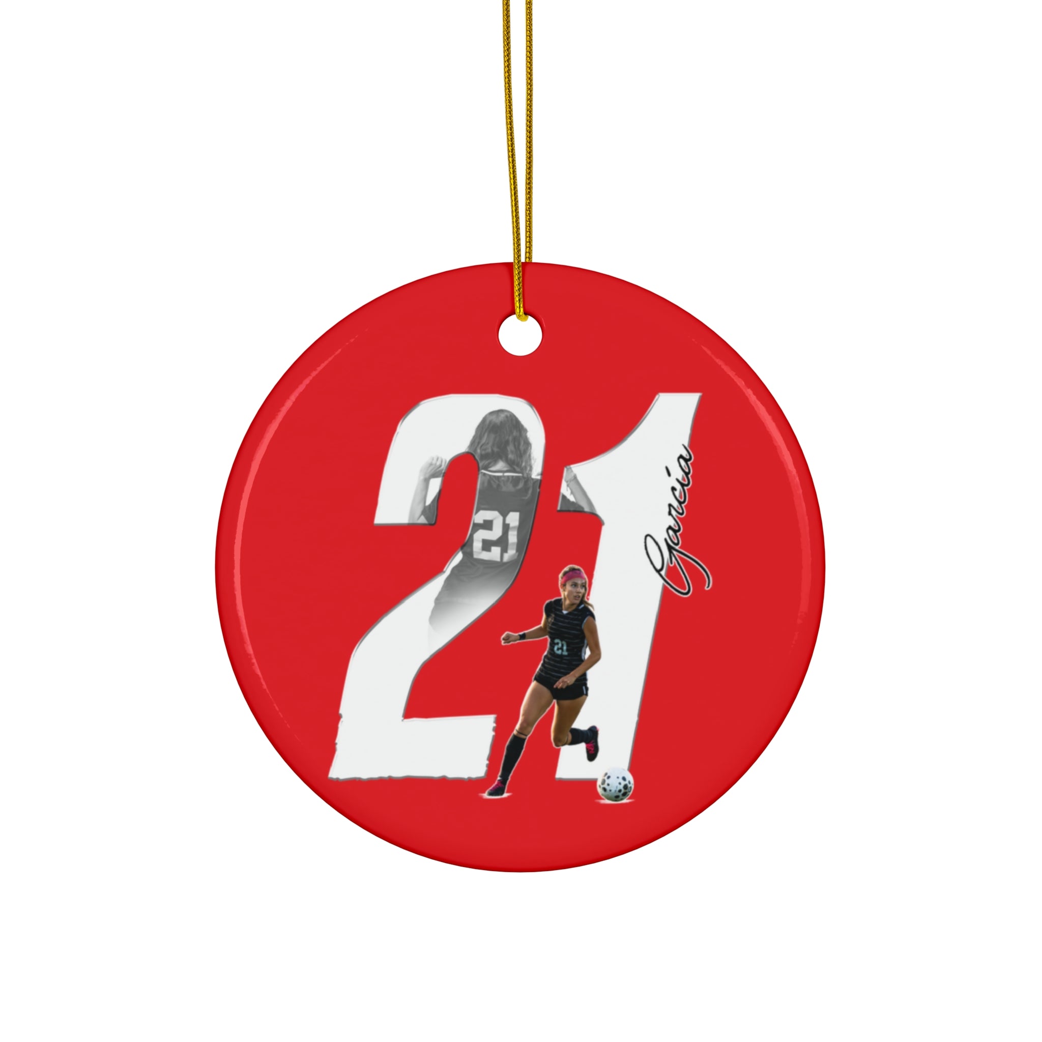 Felicity Garcia Ceramic Ornament