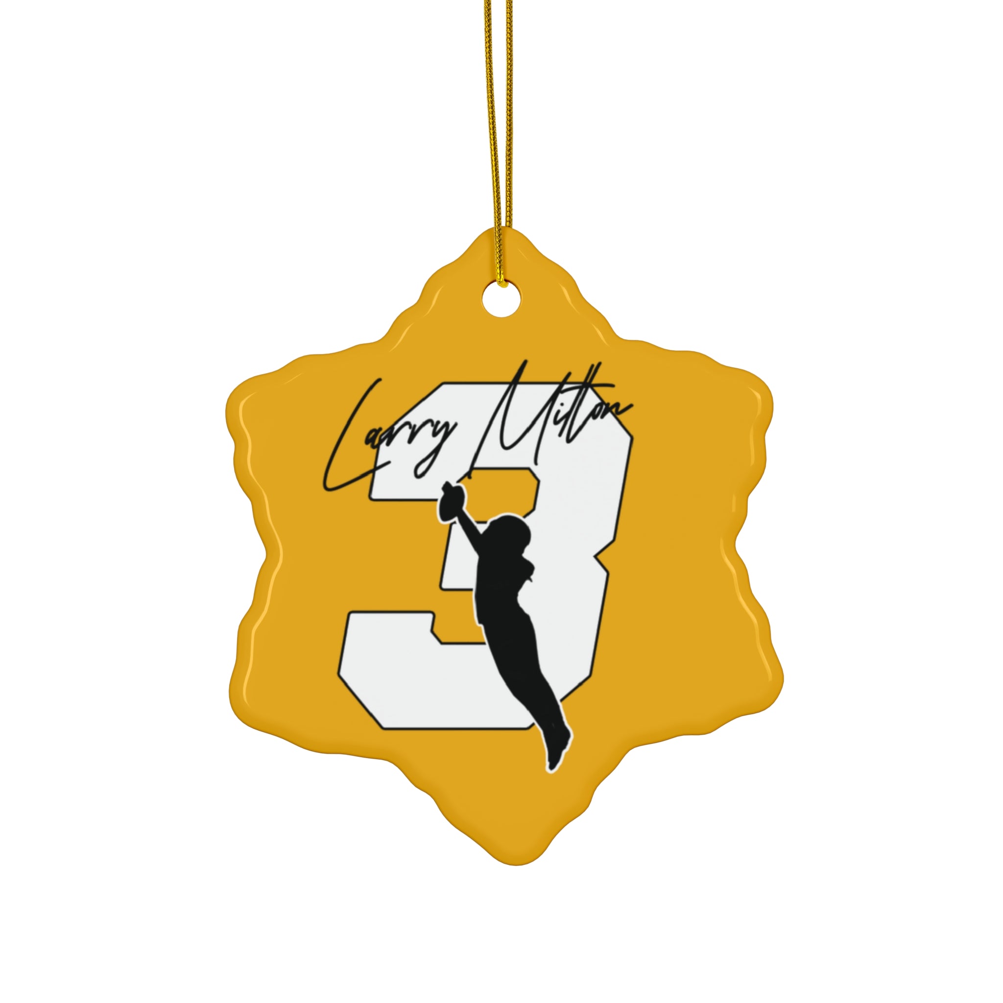 Larry Milton Ceramic Ornament