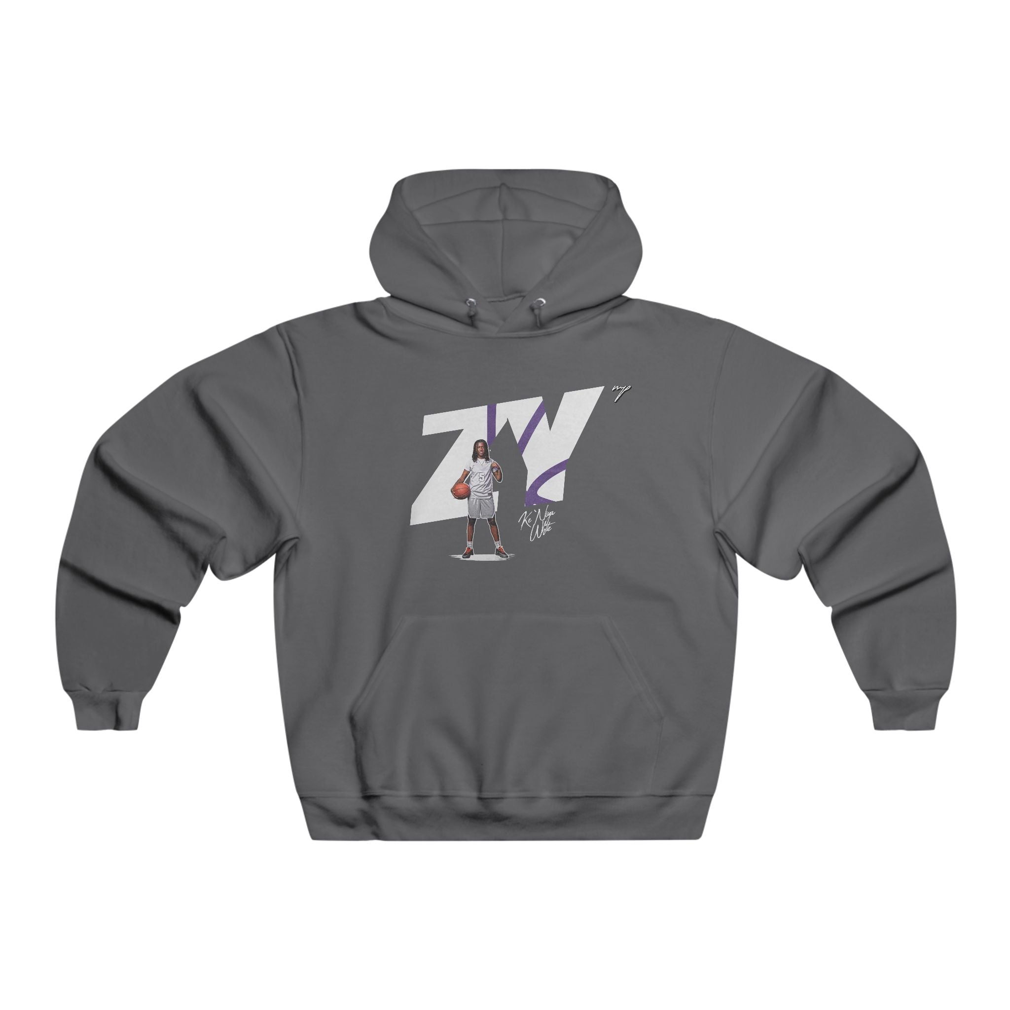 Ke'Niya White Vintage Hoodie