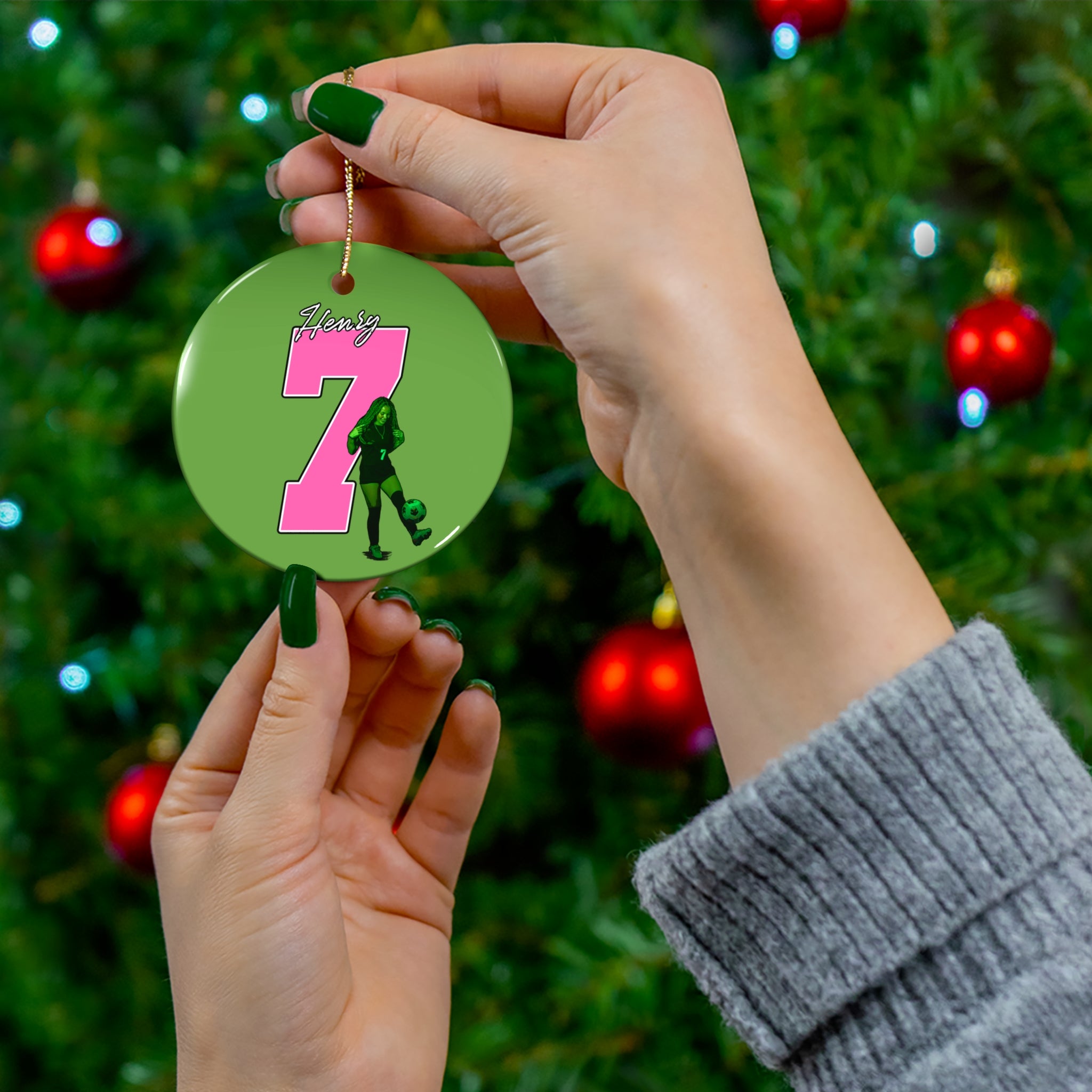 Kam'Ryn Henry Ceramic Ornament