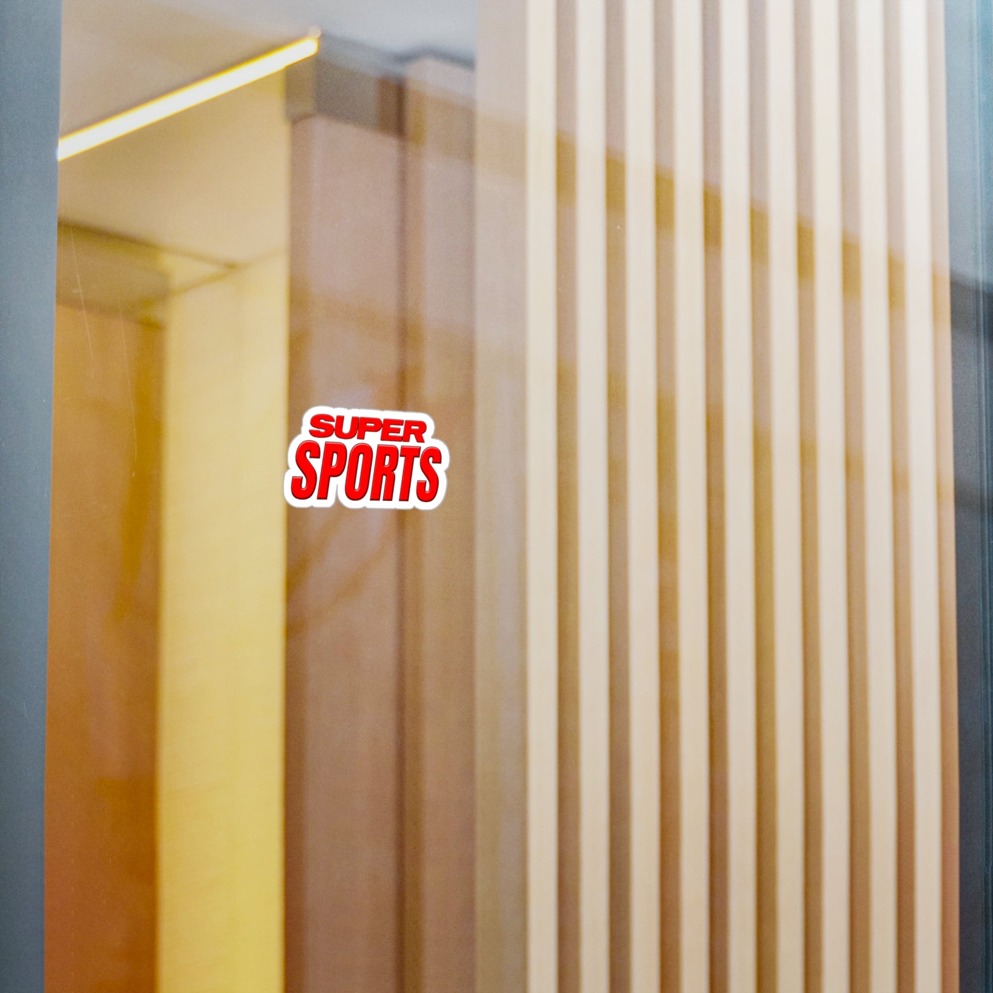 Super Sports Vinyl Decals