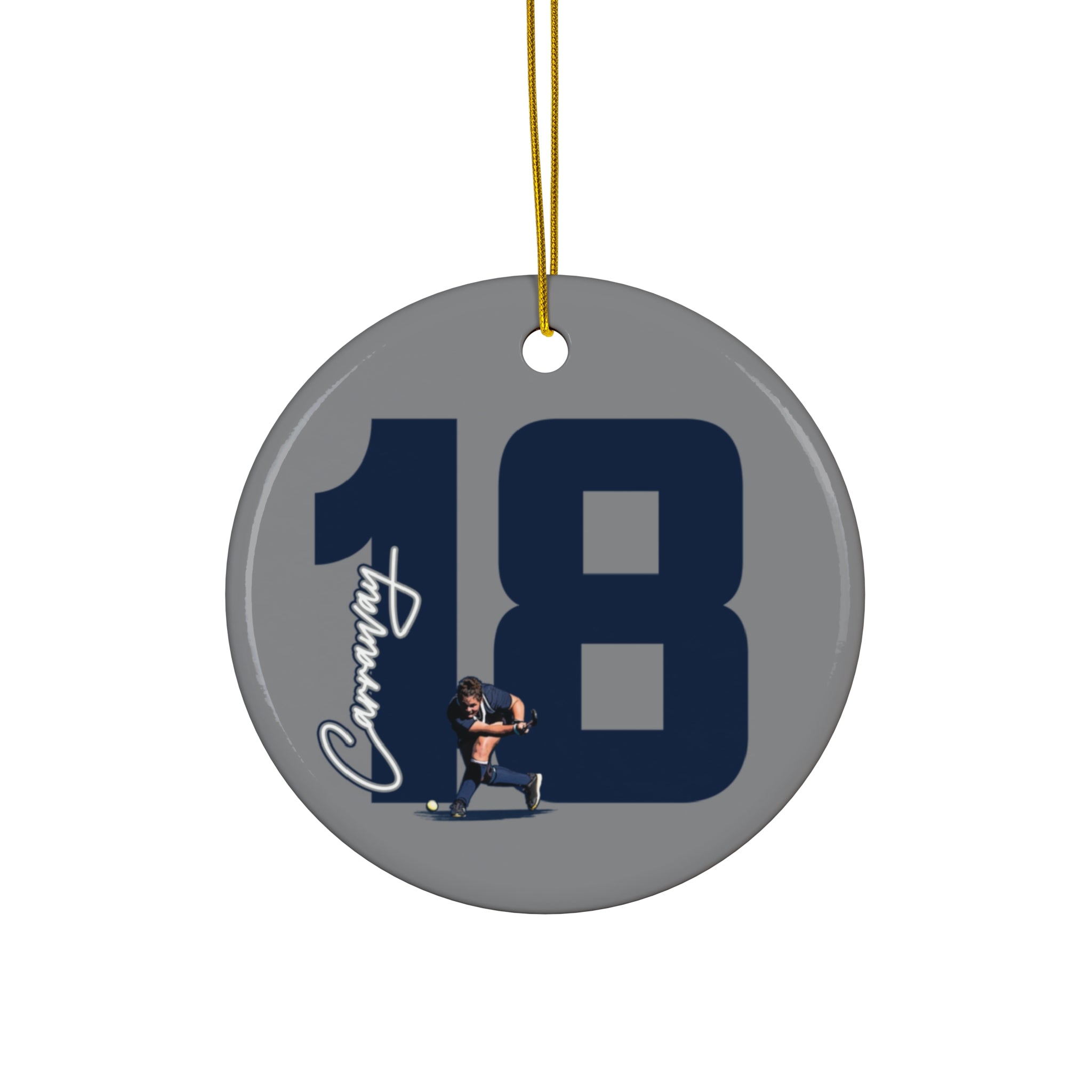 Caitlin Carraway Ceramic Ornament