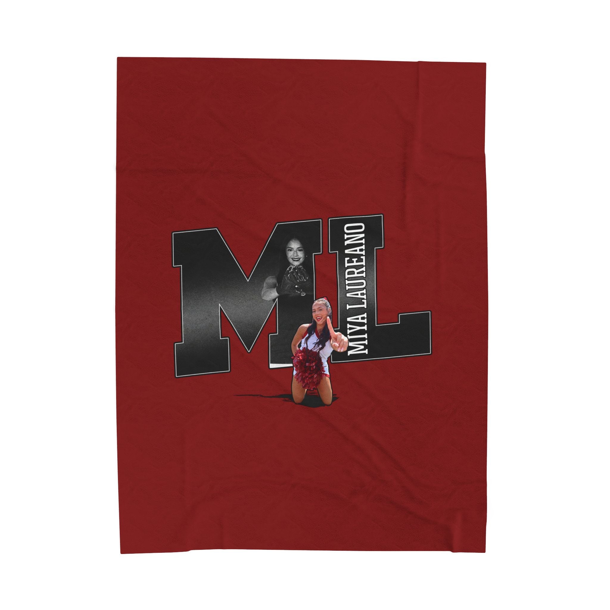Miya Laureano Velveteen Plush Blanket