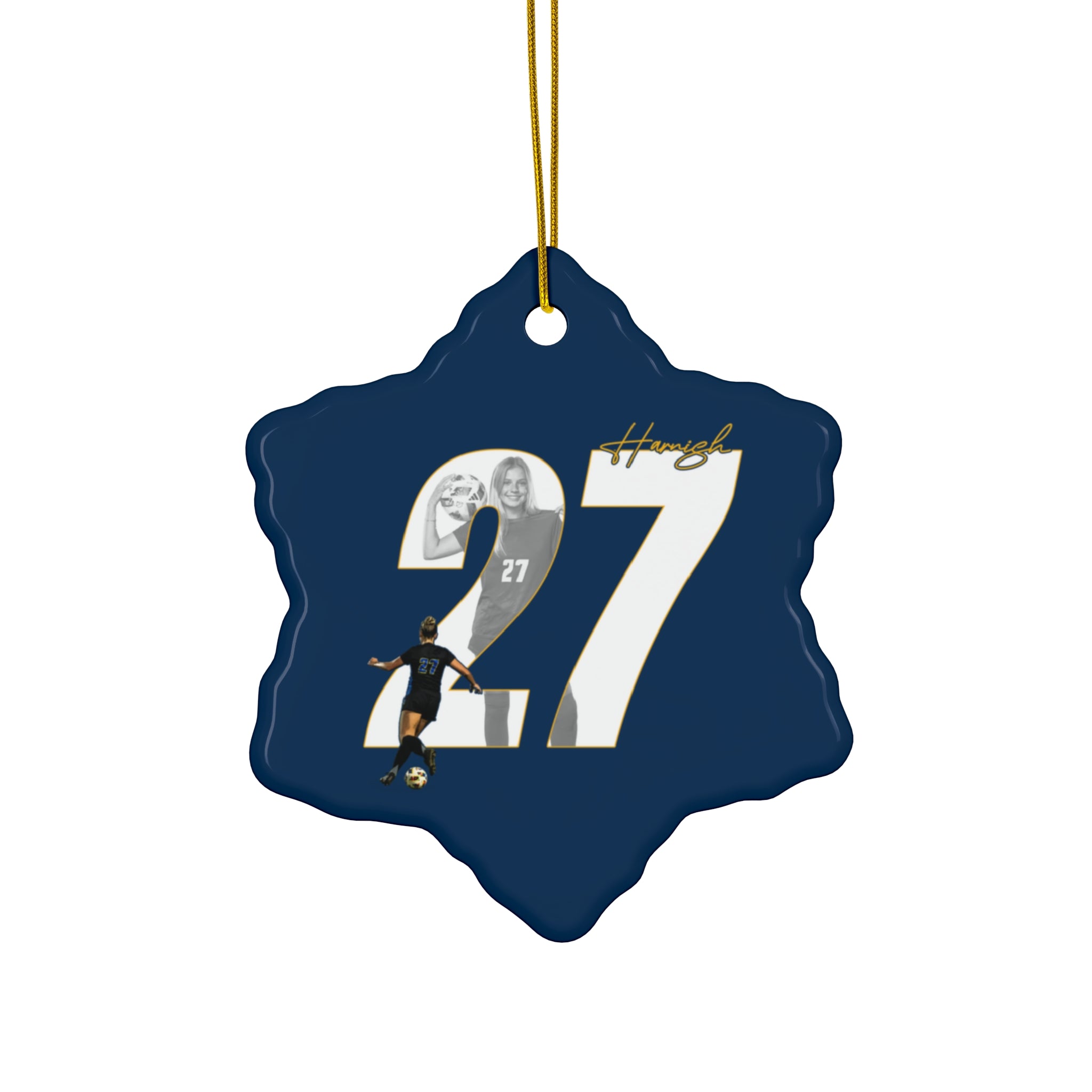 Lacey Harnish Ceramic Ornament