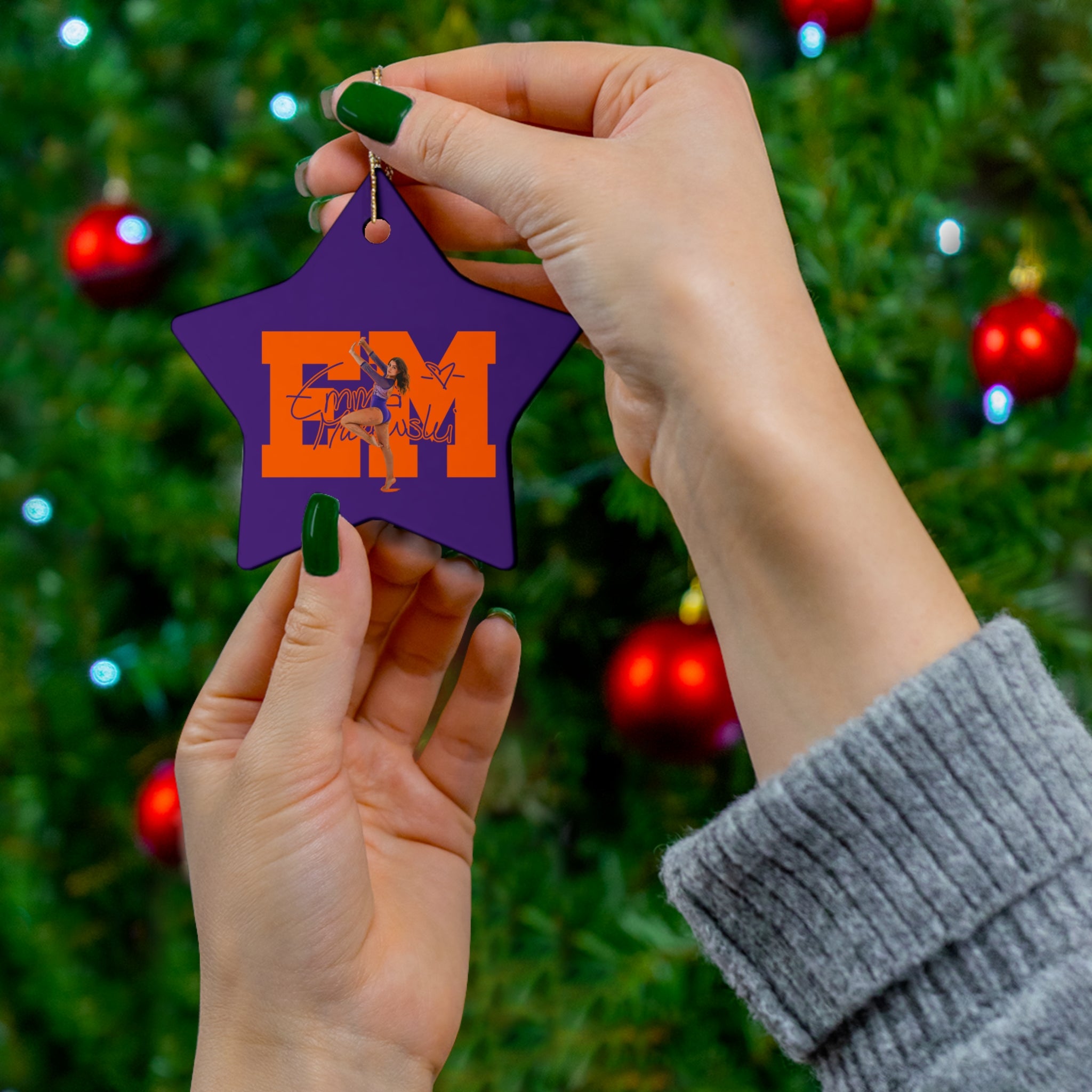 Emma Malewski Ceramic Ornament
