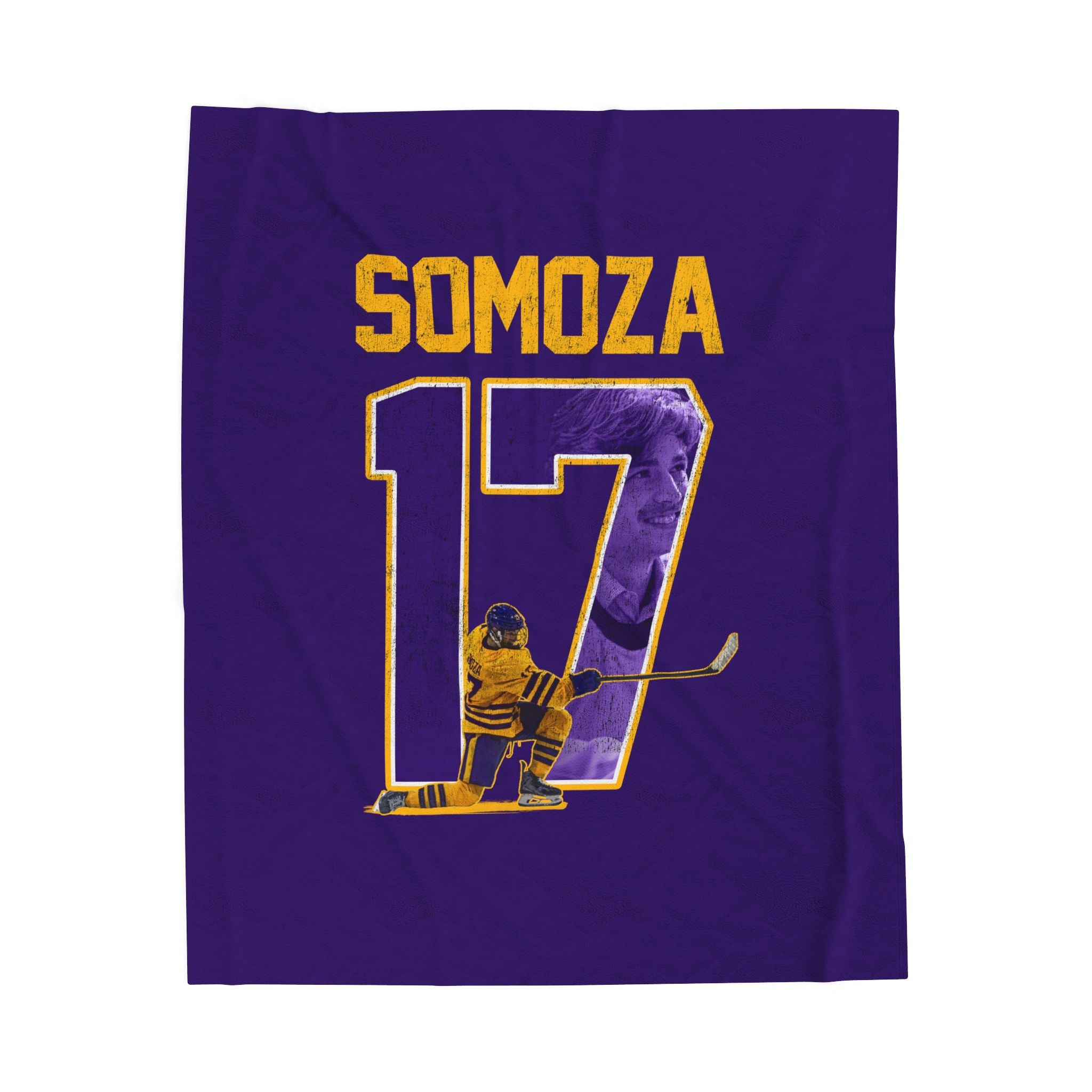 Ean Somoza Velveteen Plush Blanket
