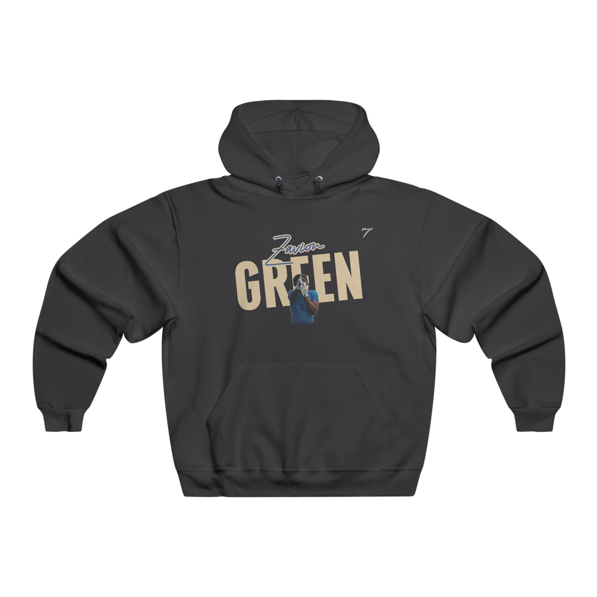 Zavion Green Vintage Hoodie