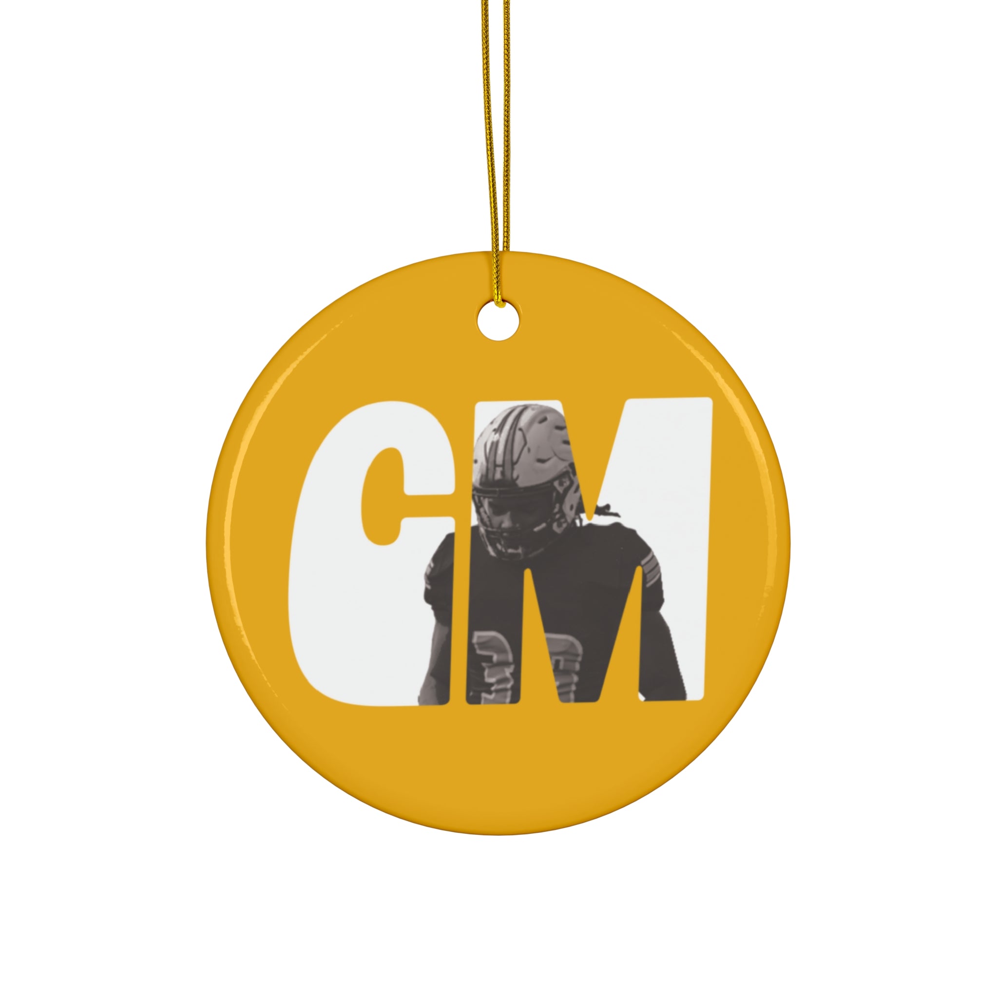 Cam Mahan Ceramic Ornament