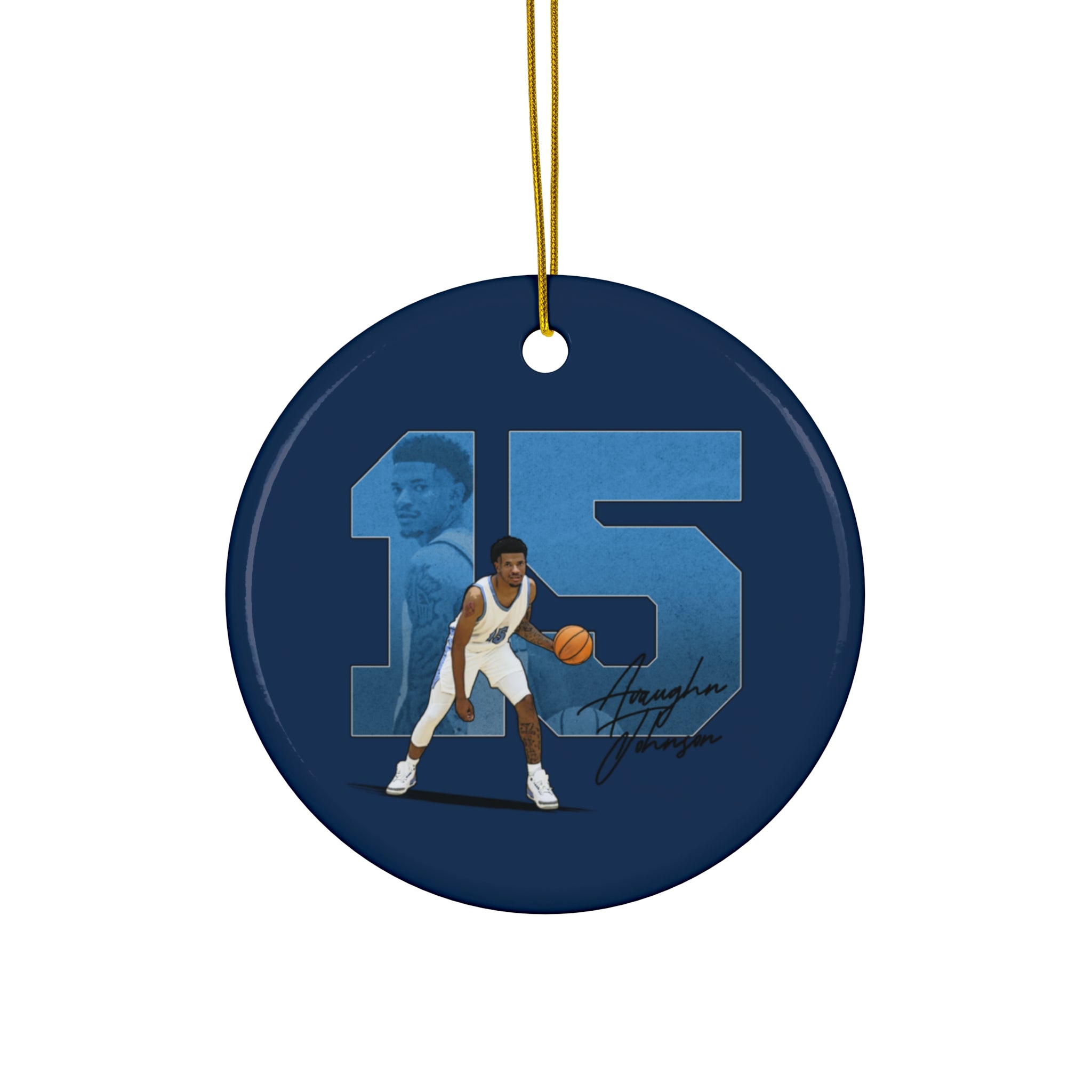 Avaughn Johnson Ceramic Ornament