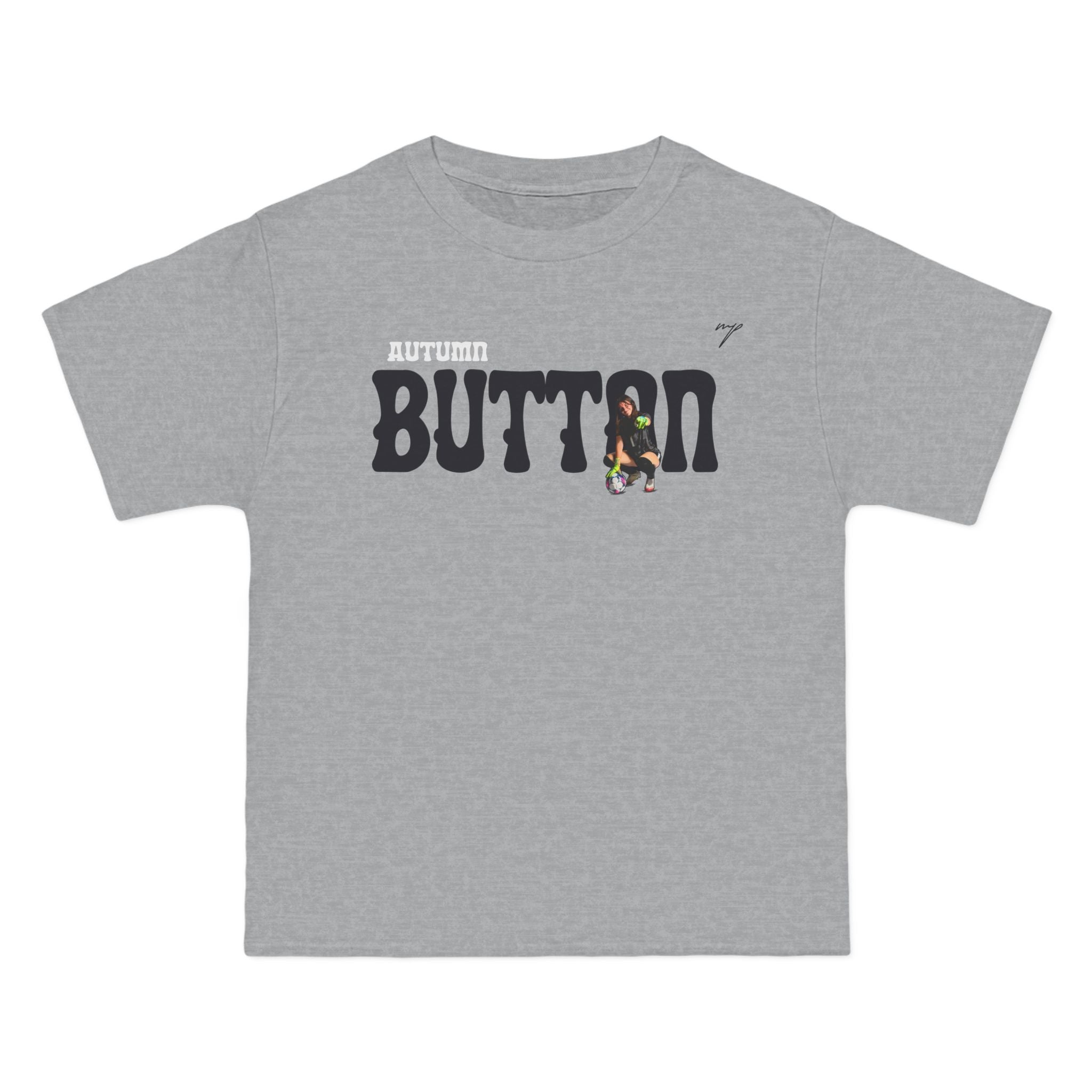 Autumn Button Vintage Tee
