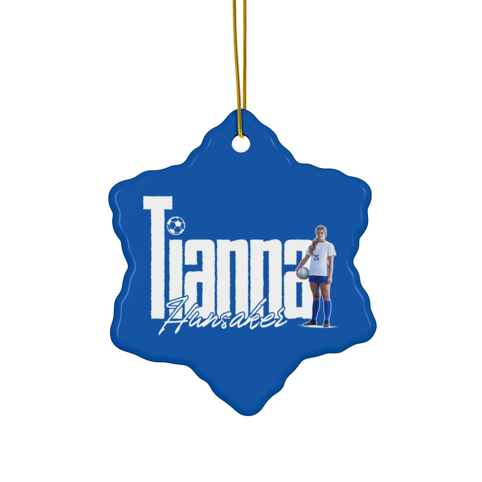 Tianna Hunsaker Ceramic Ornament