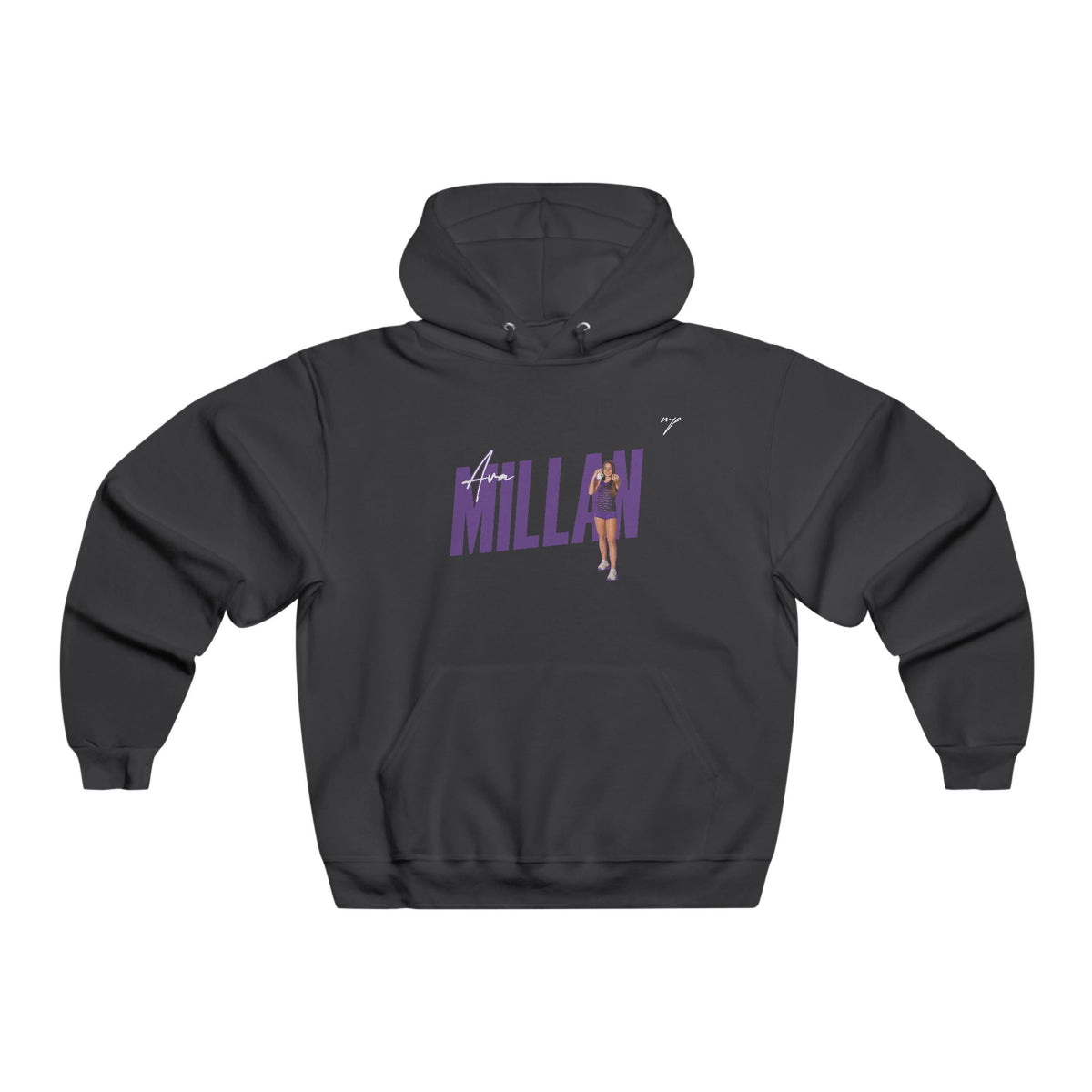Ava Millan Vintage Hoodie (Front + Back)