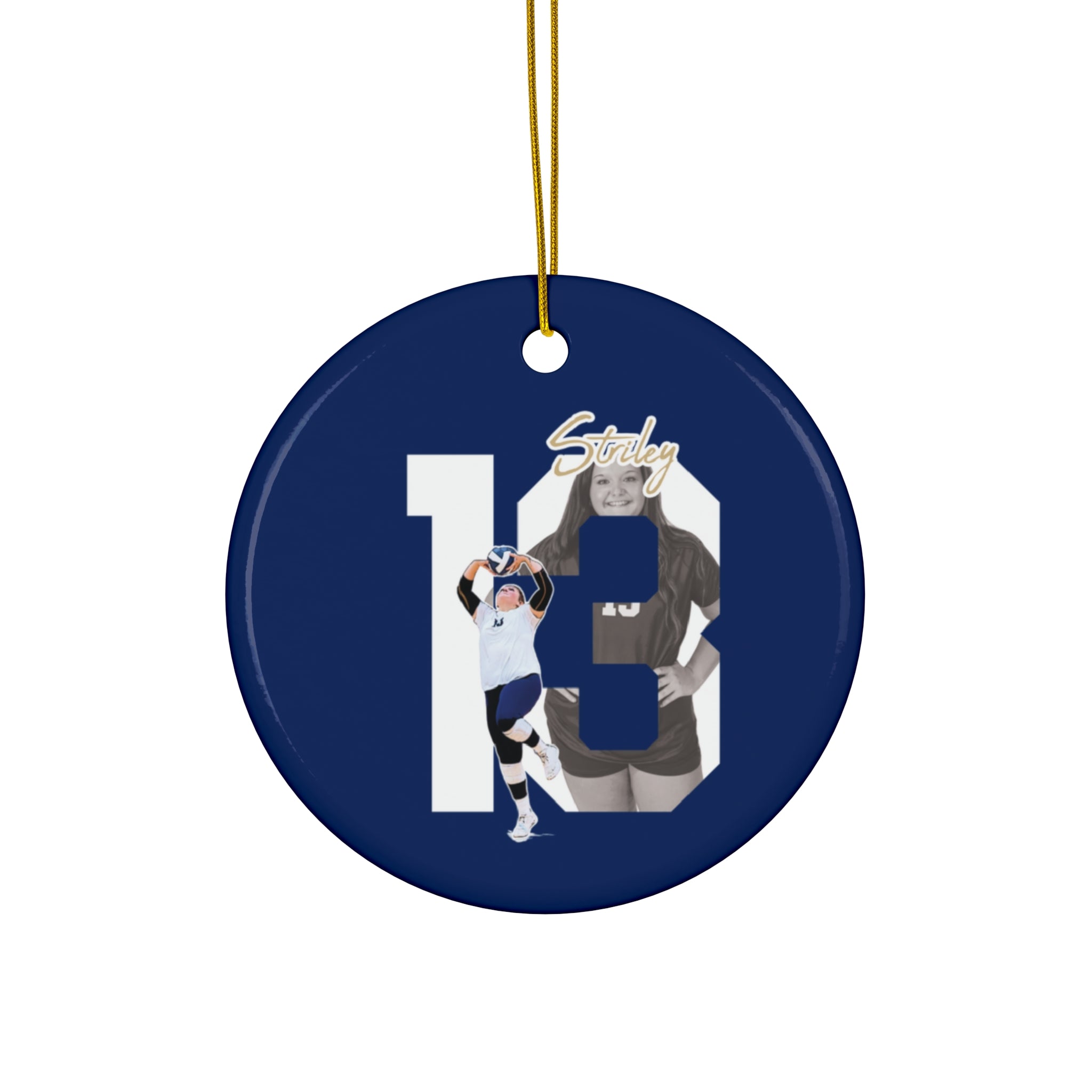 Michelle Striley Ceramic Ornament