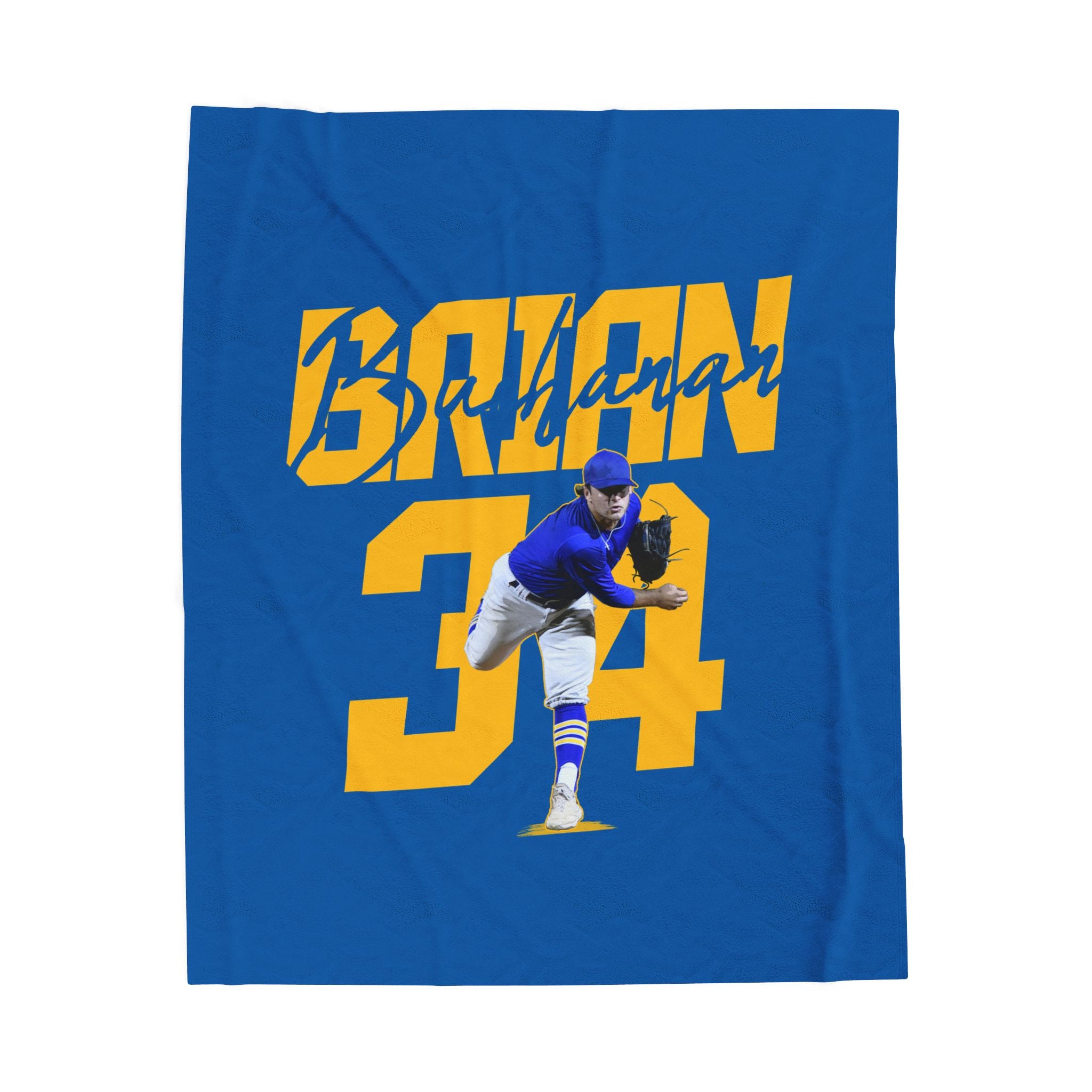 Brian Buchanan Velveteen Plush Blanket
