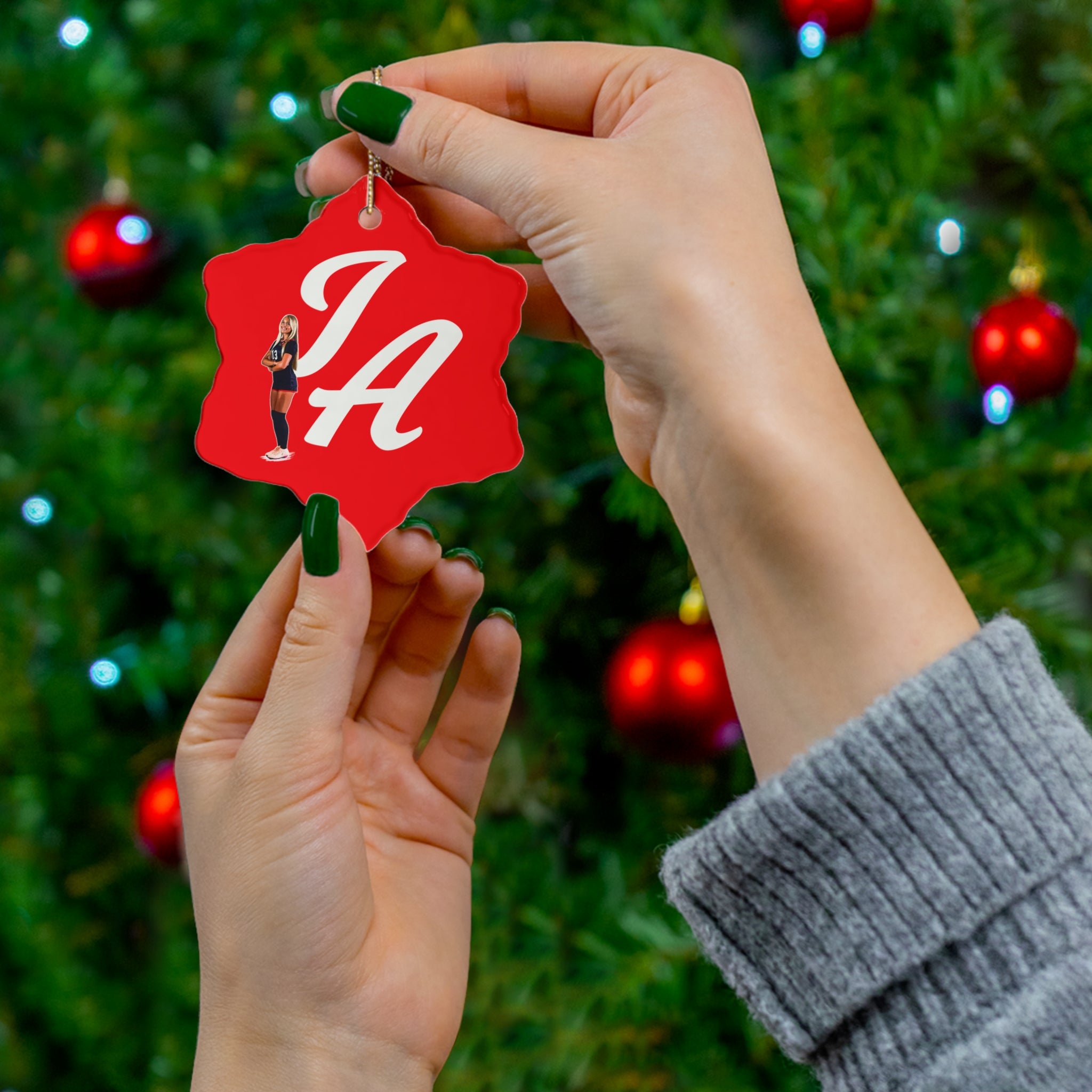 Ila Allred Ceramic Ornament