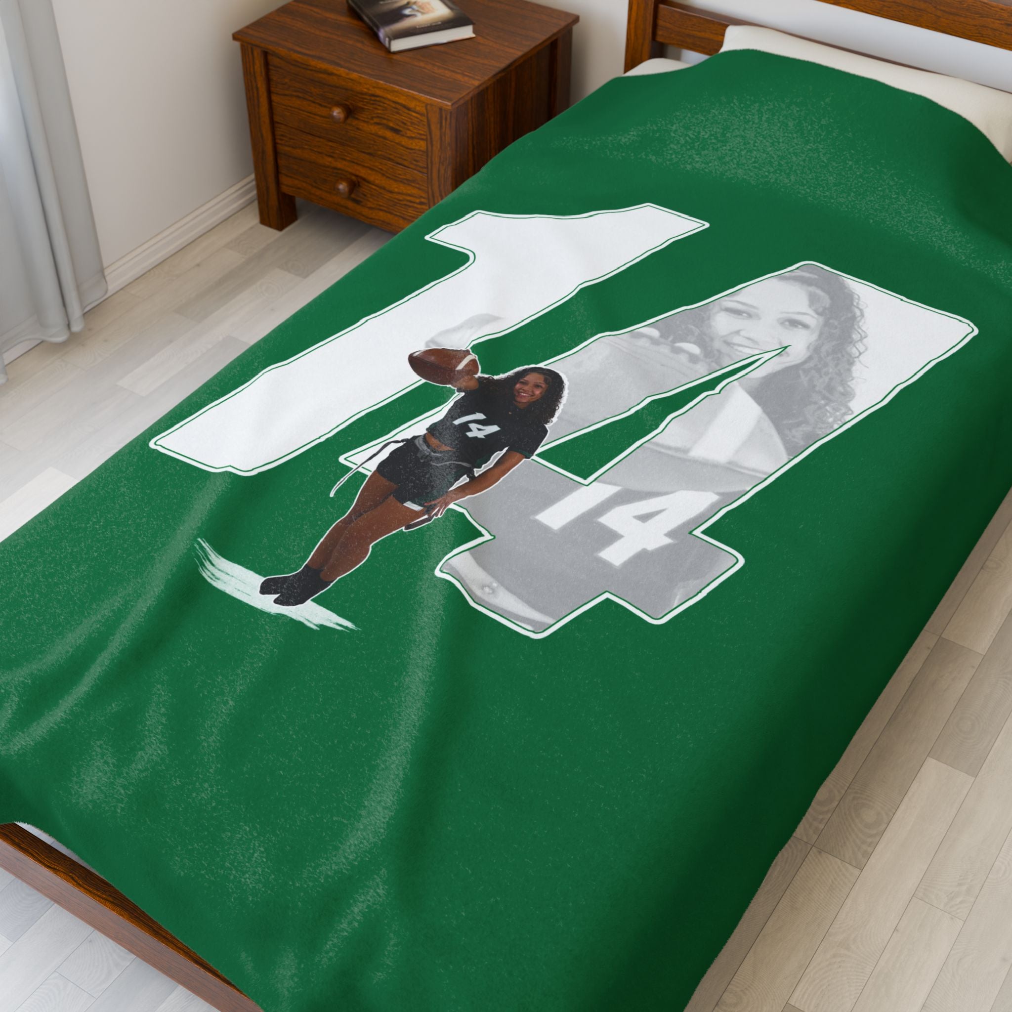 Alivia Conticello Velveteen Plush Blanket