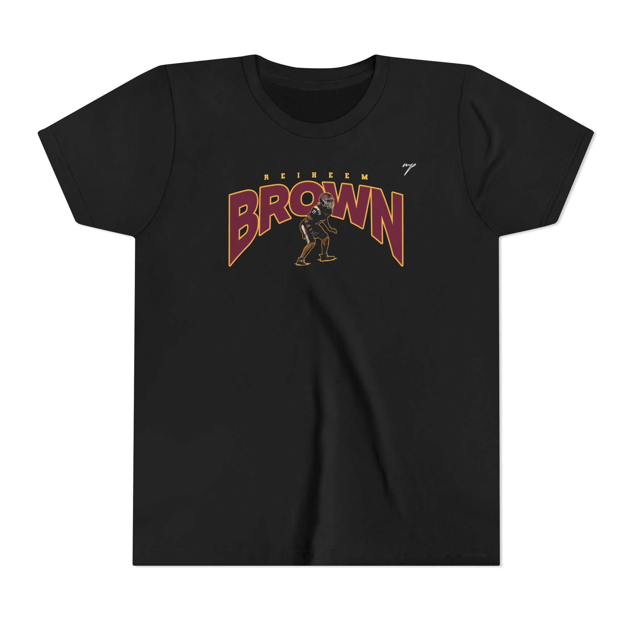 Reiheem Brown Youth Graphic Tee