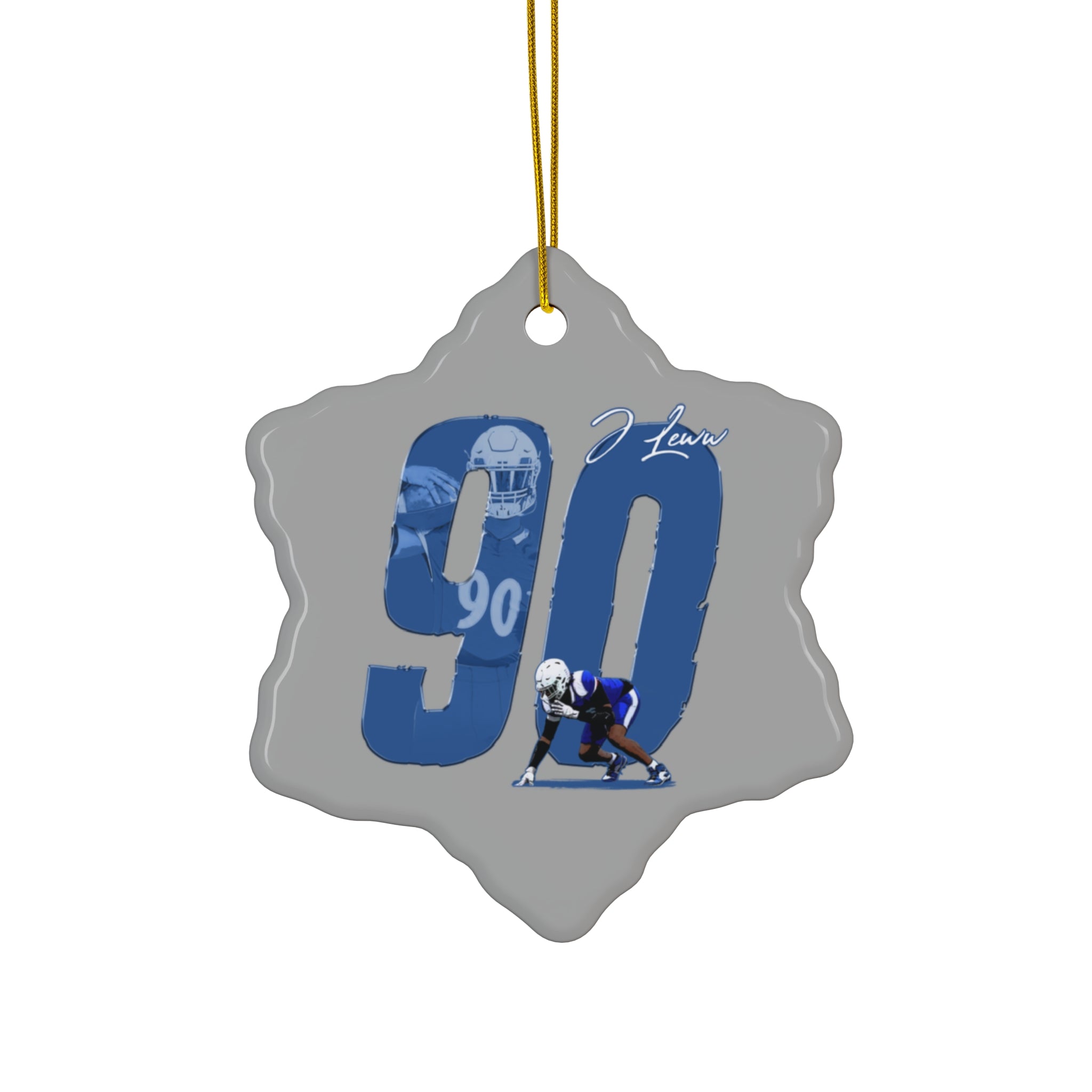 Jadon Lewis Ceramic Ornament