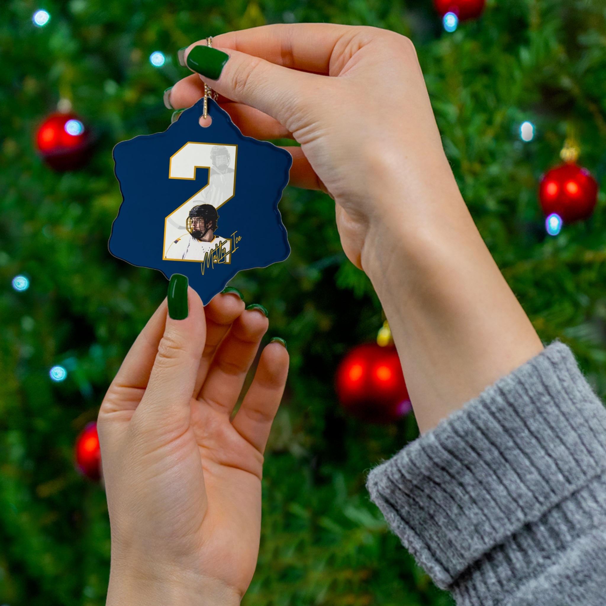 Matt Ryan Ceramic Ornament