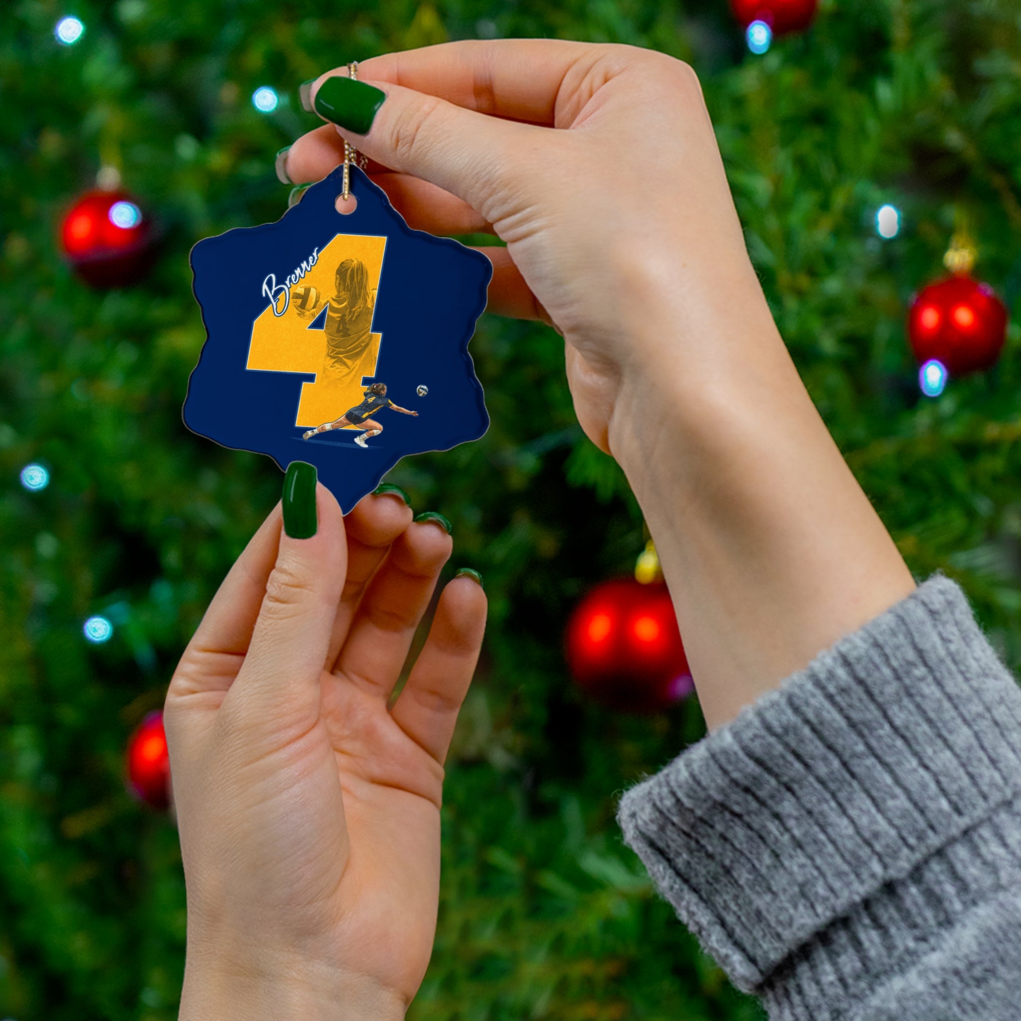 Hailey Brenner Ceramic Ornament