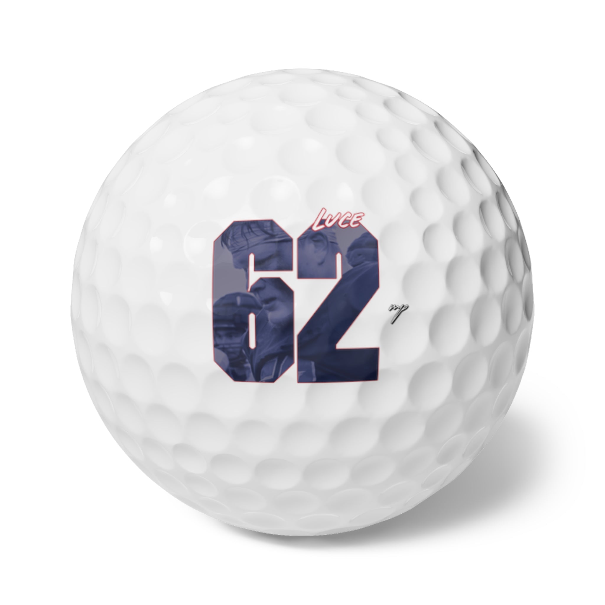 Vince Luce Golf Balls, 6pc