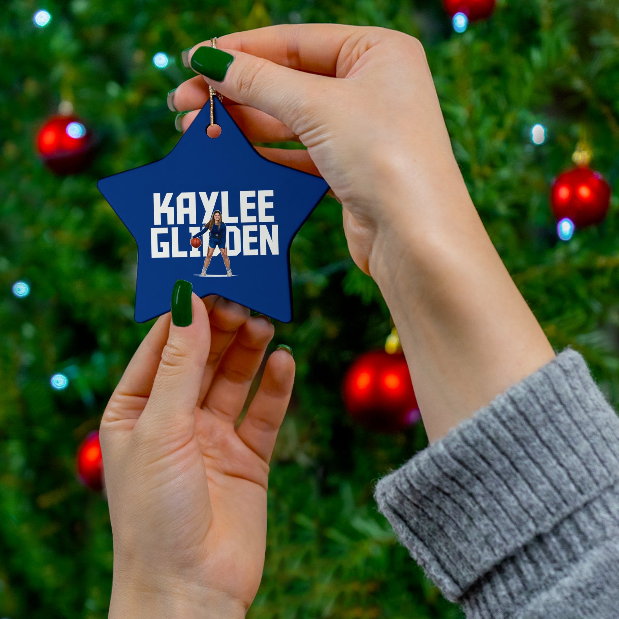 Kaylee Glidden Ceramic Ornament