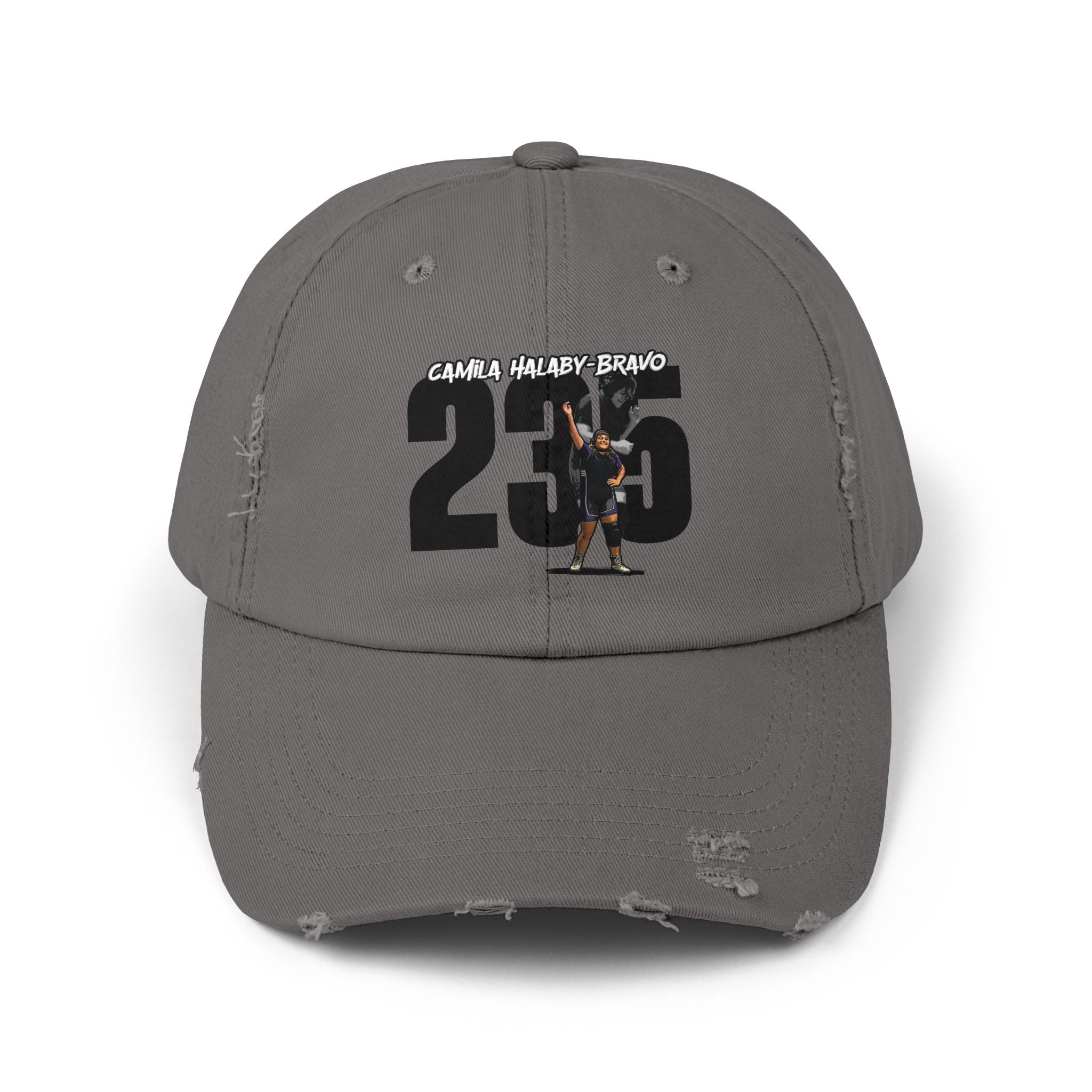 Camila Halaby-Bravo Distressed Dad Cap