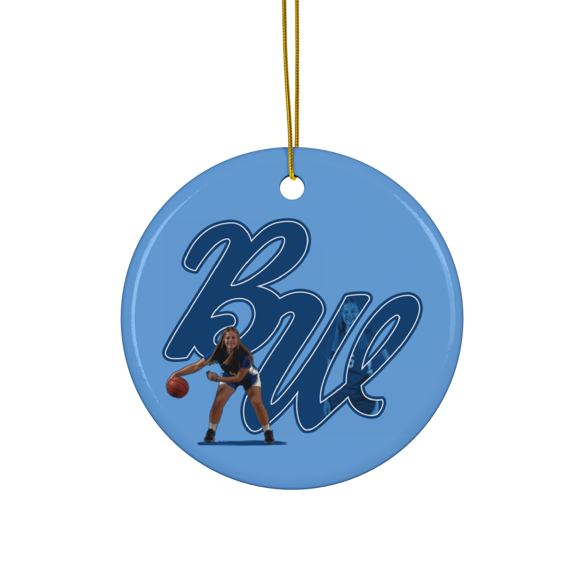 Brailee Wood Ceramic Ornament