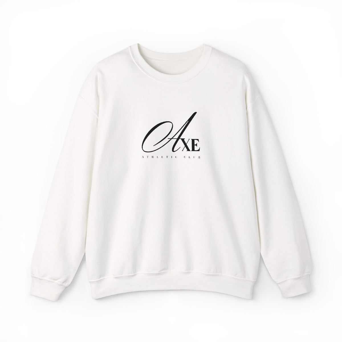 Axe Athletic Club Crewneck V2- White/Sand