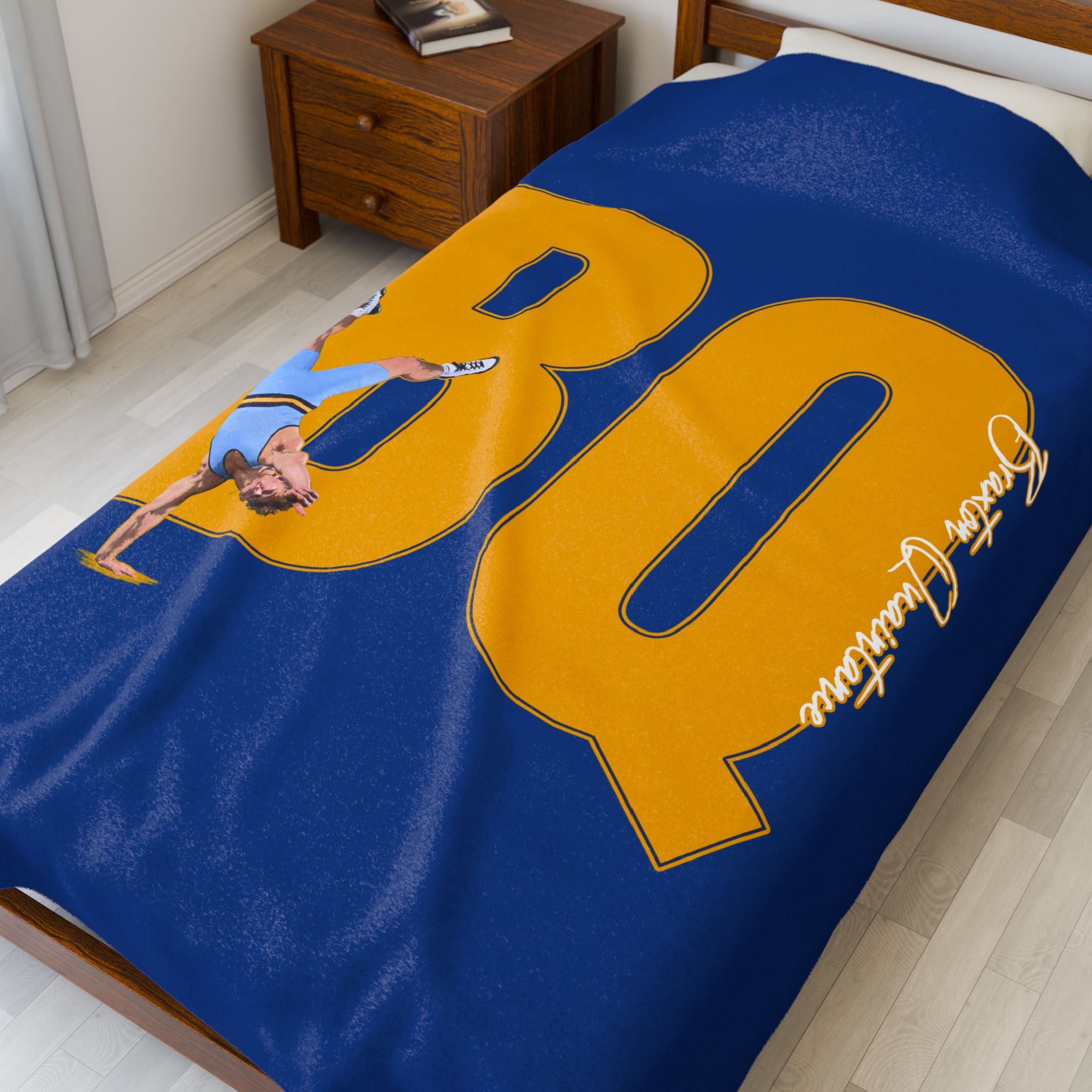 Braxton Quaintance Velveteen Plush Blanket