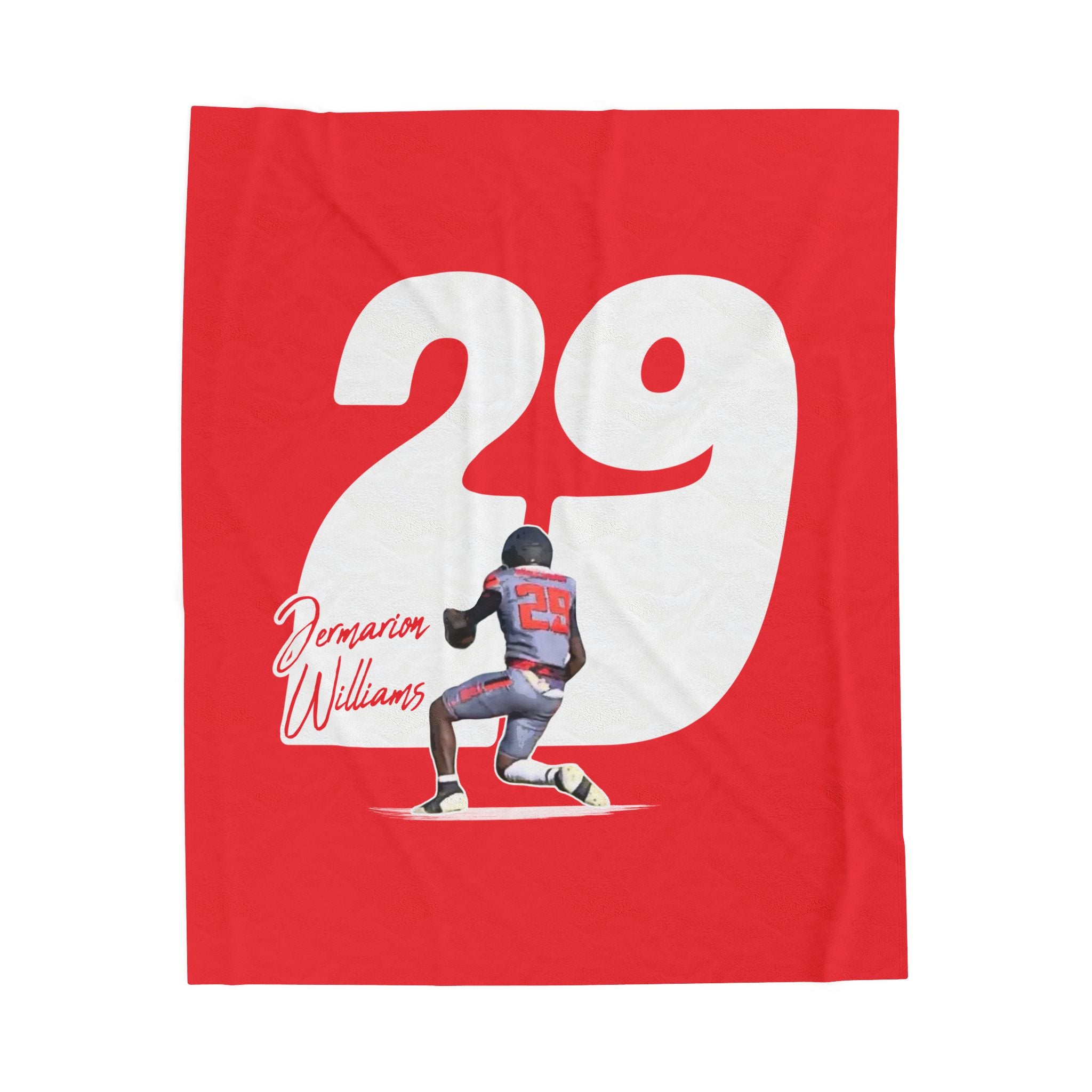 Jermarion Williams Velveteen Plush Blanket