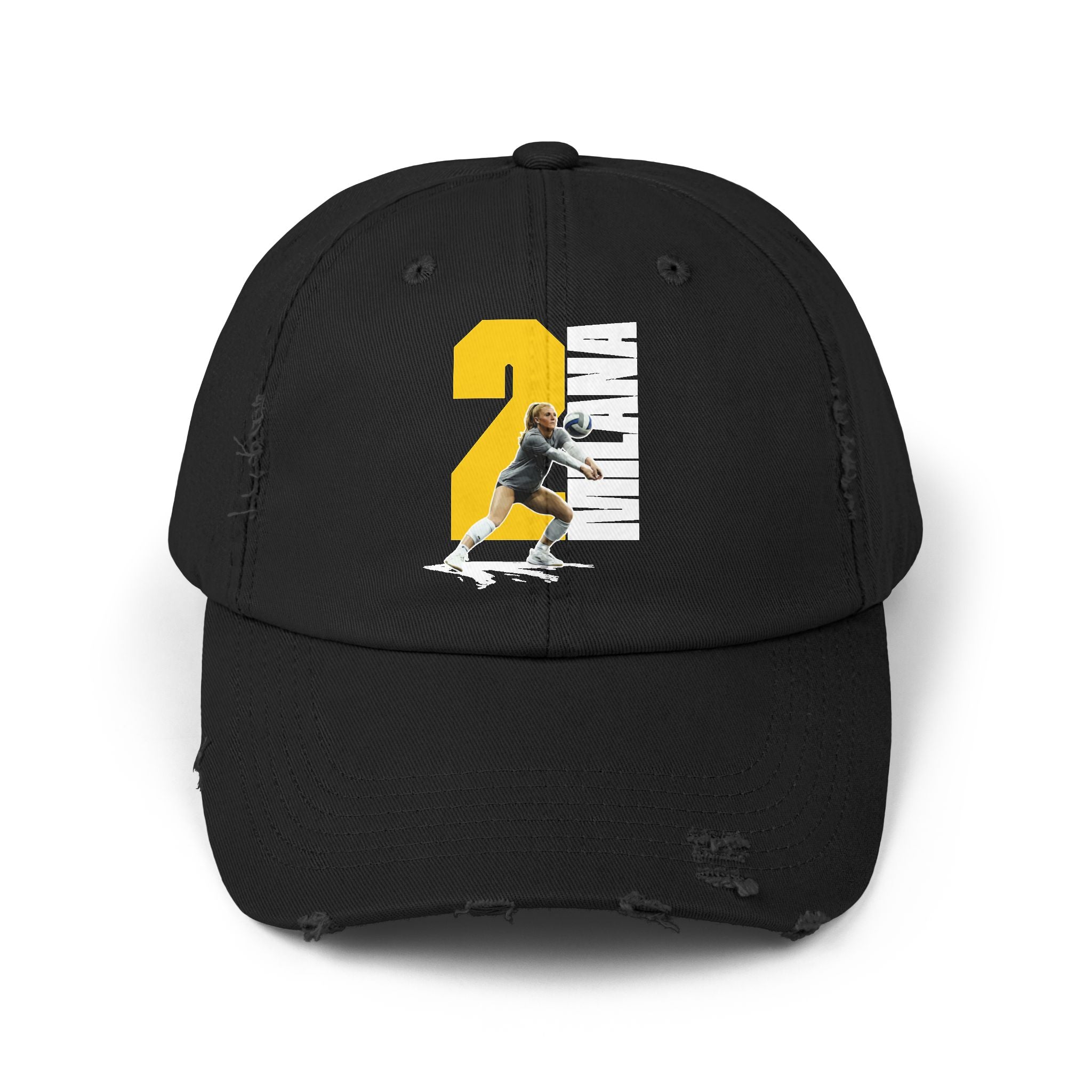 Milana Moisio Distressed Dad Cap