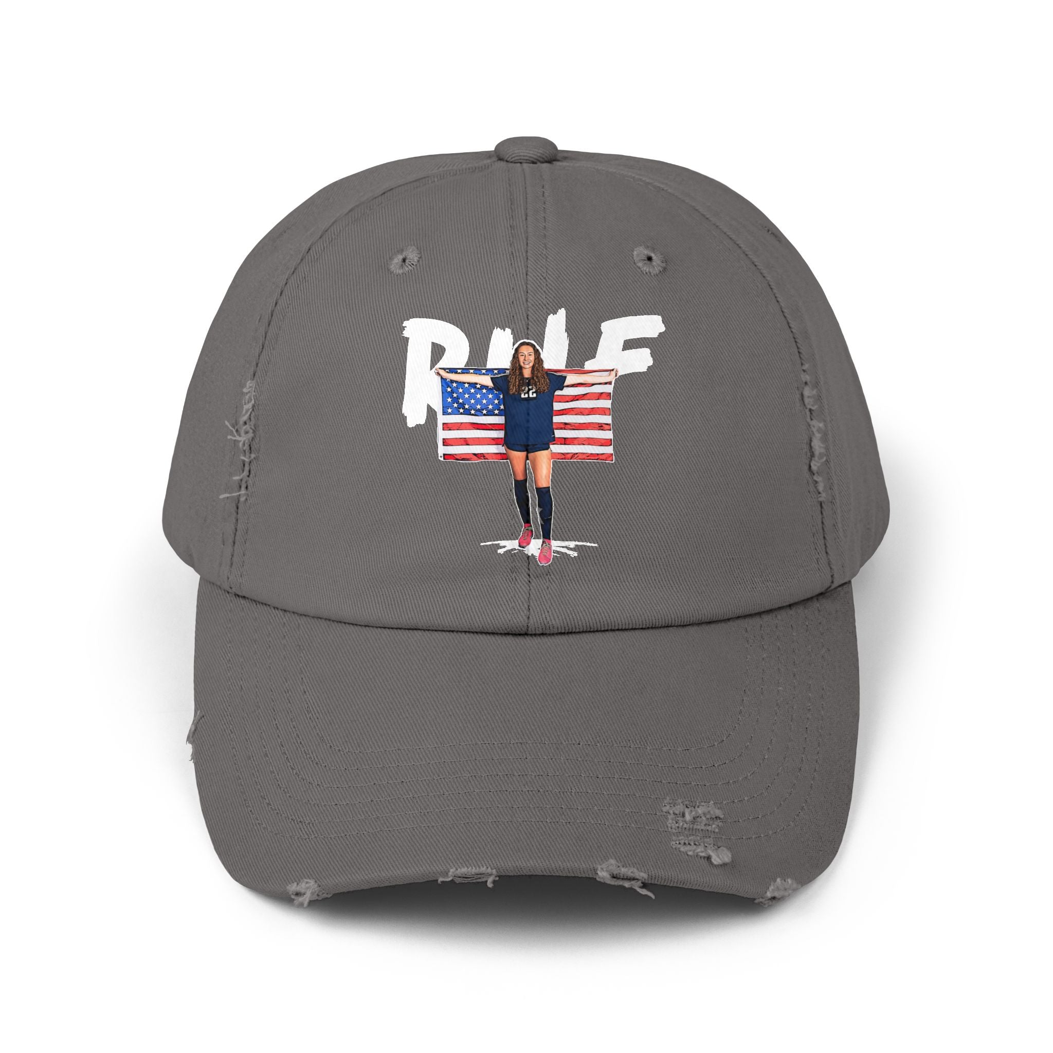 Kirsten Ruf Distressed Dad Cap