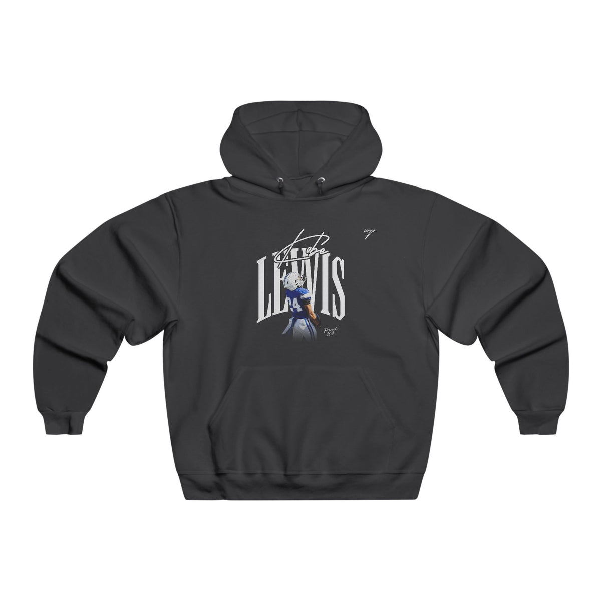 Kobe Lewis Vintage Hoodie (Front + Back)