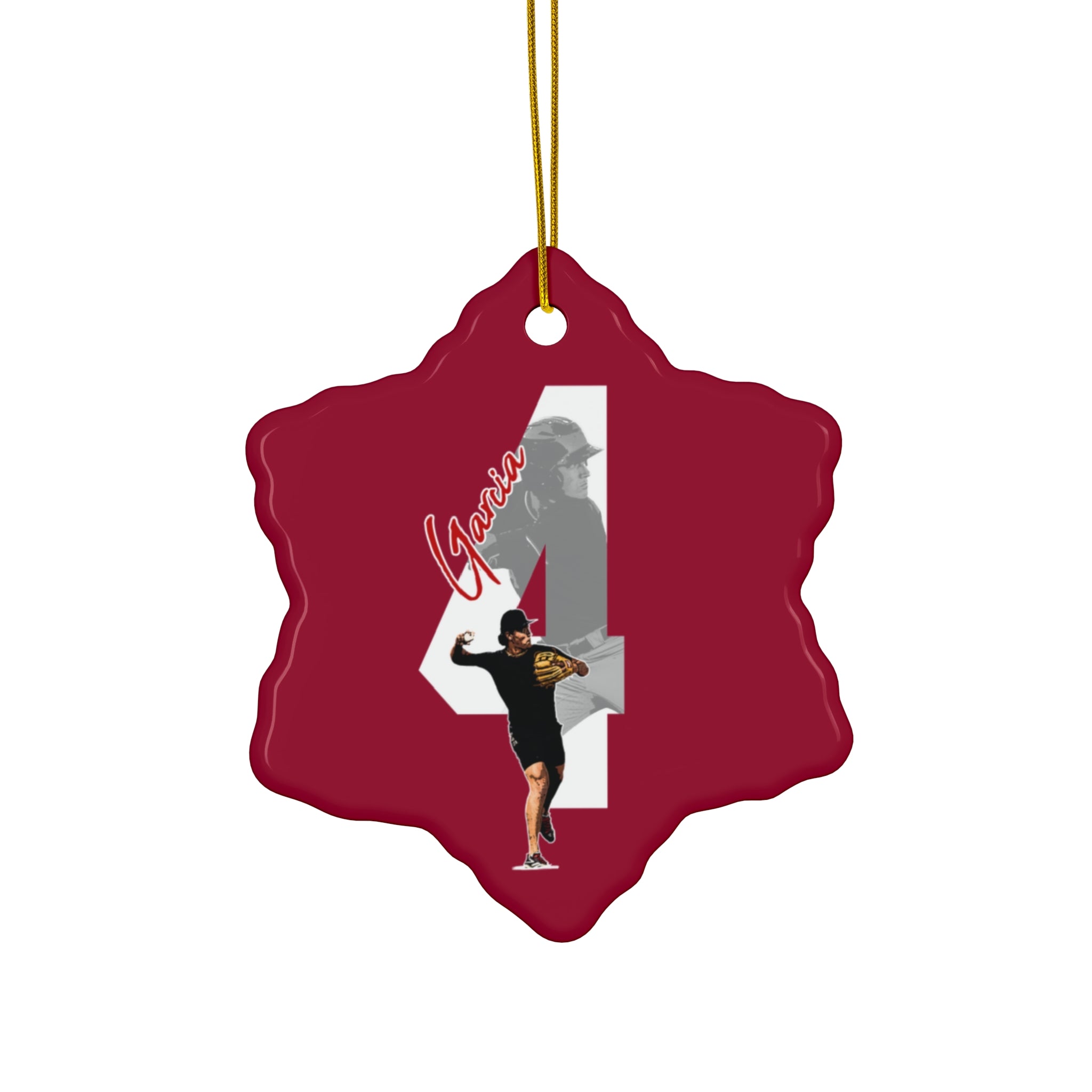 Linkin Garcia Ceramic Ornament
