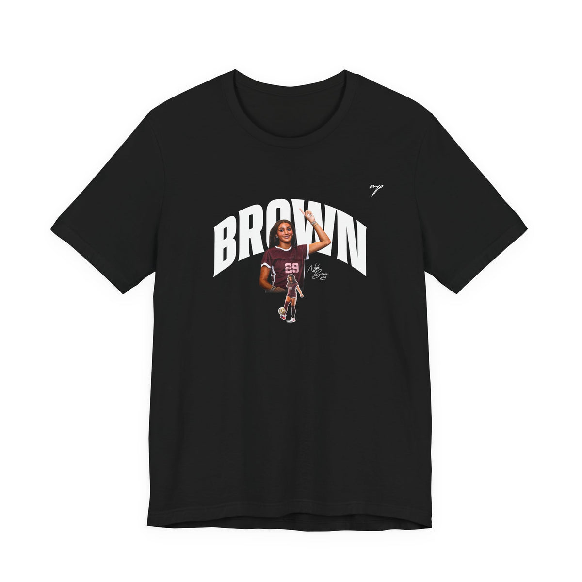 Nyla Brown Graphic Tee