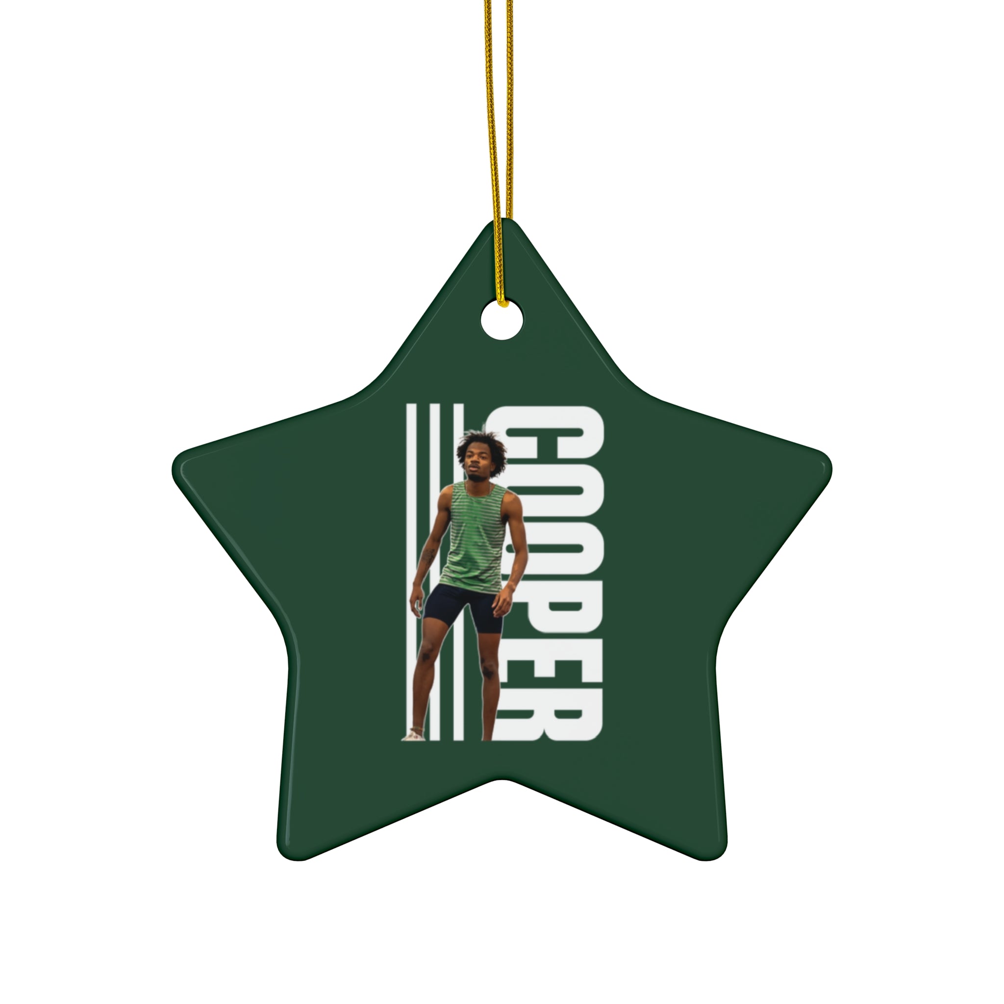 Ishan Cooper Ceramic Ornament