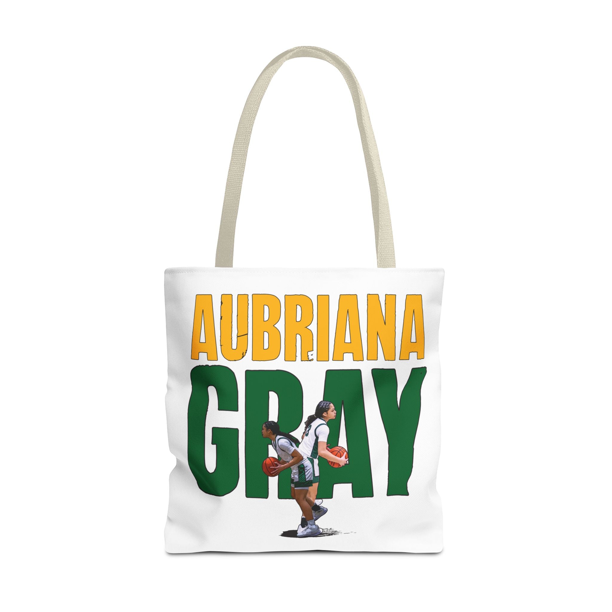 Aubriana Gray Tote Bag