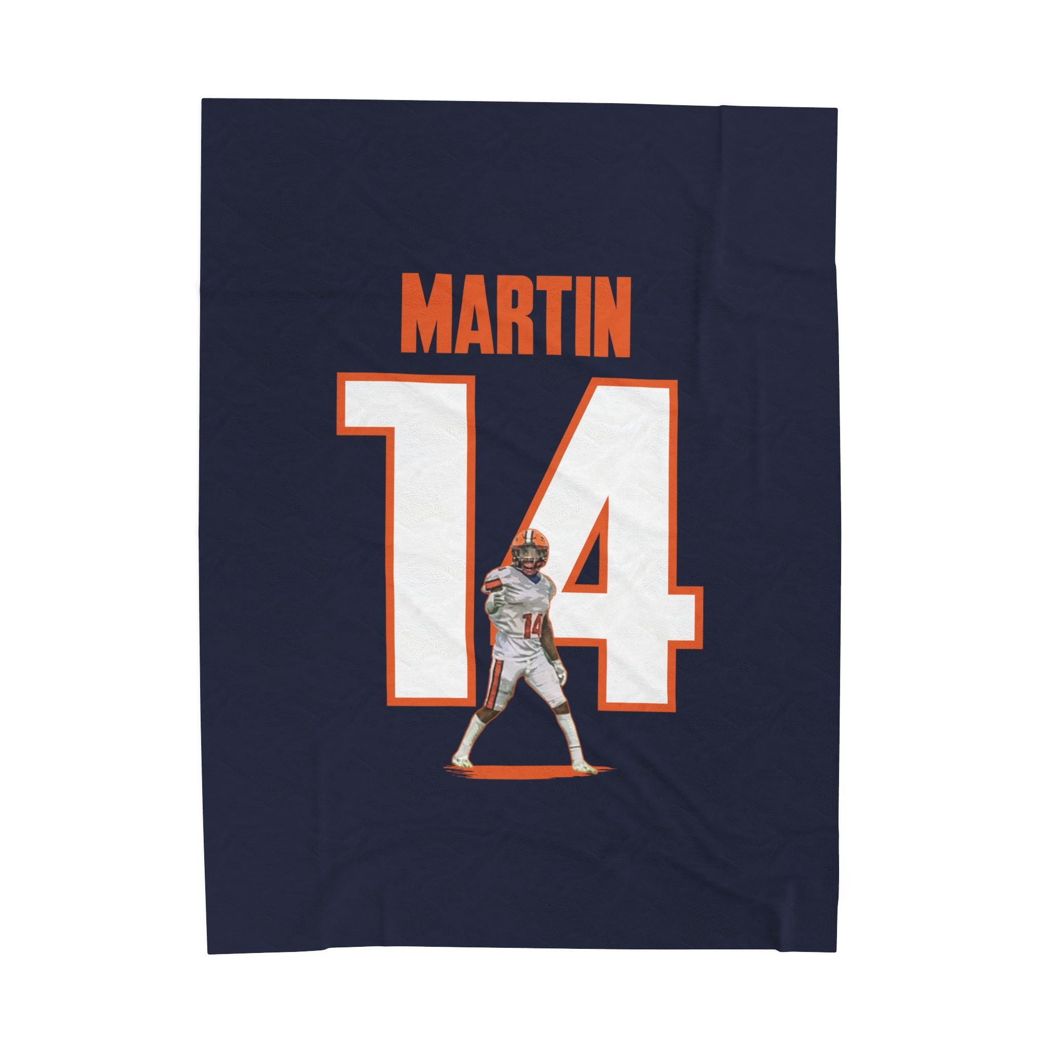 D'Caprio Martin Velveteen Plush Blanket