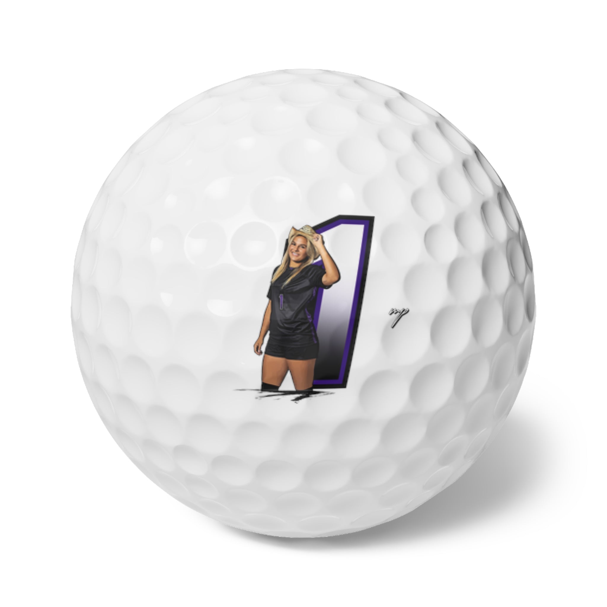 Olivia Geller Golf Balls, 6pc