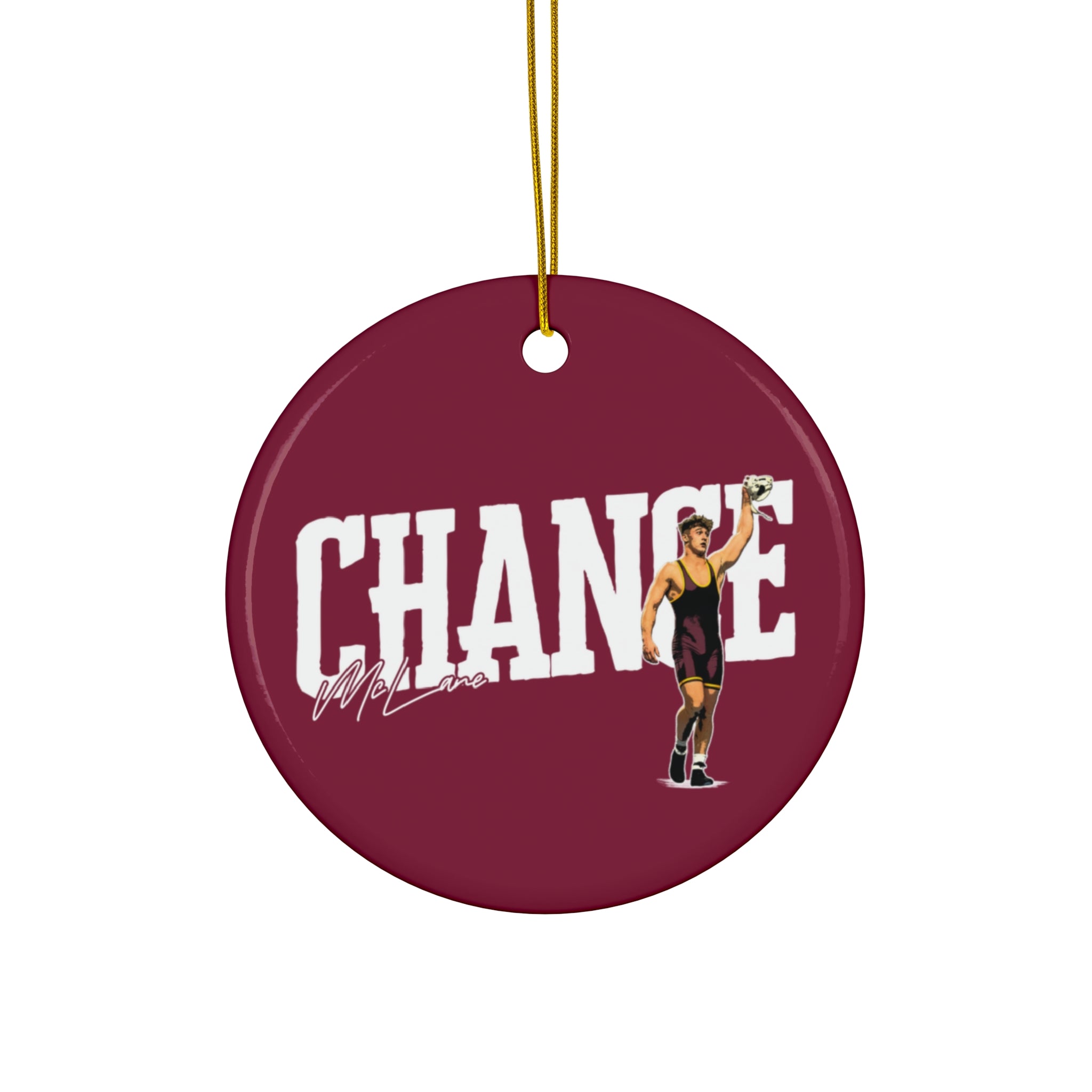 Chance McLane Ceramic Ornament