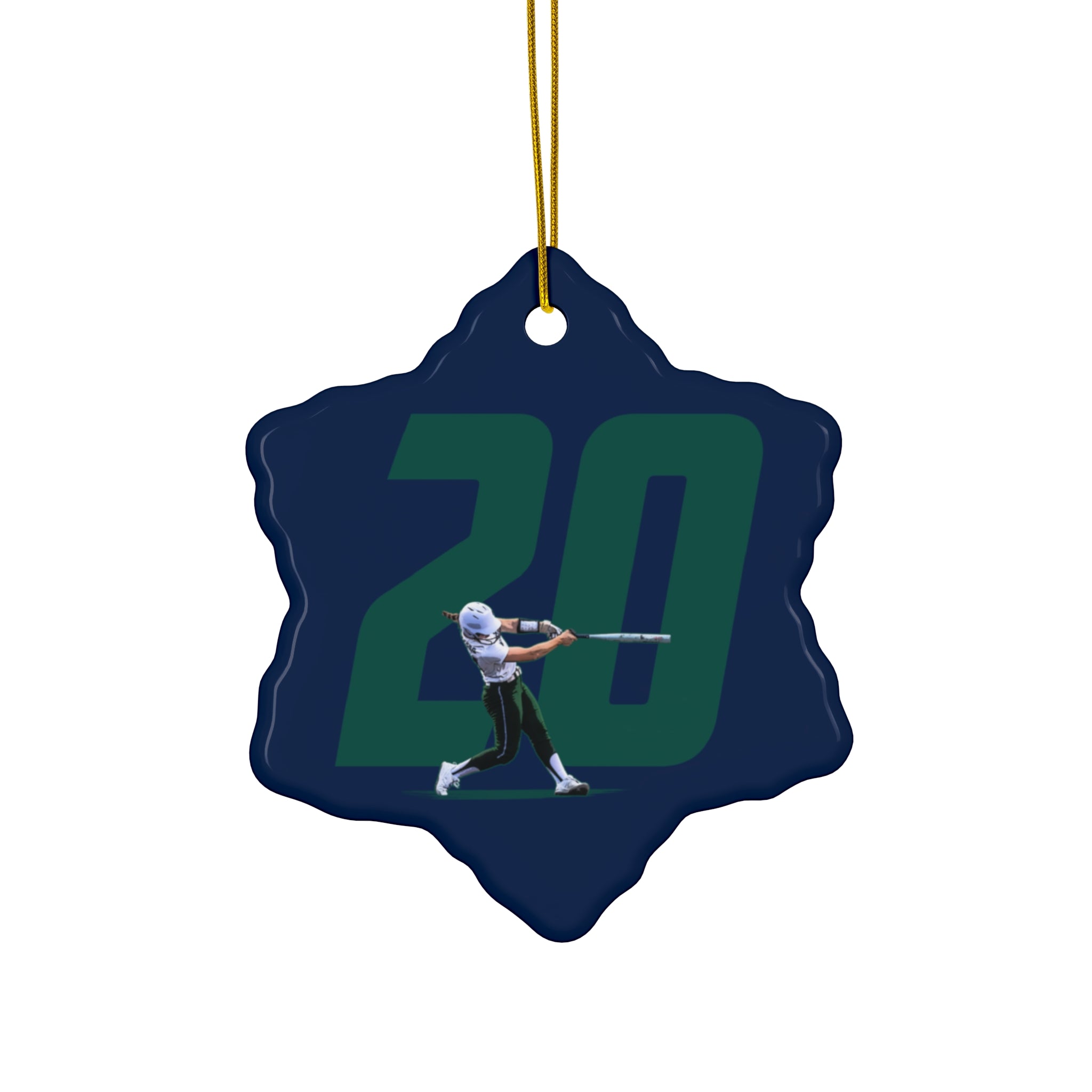 Gabby DeLuca Ceramic Ornament
