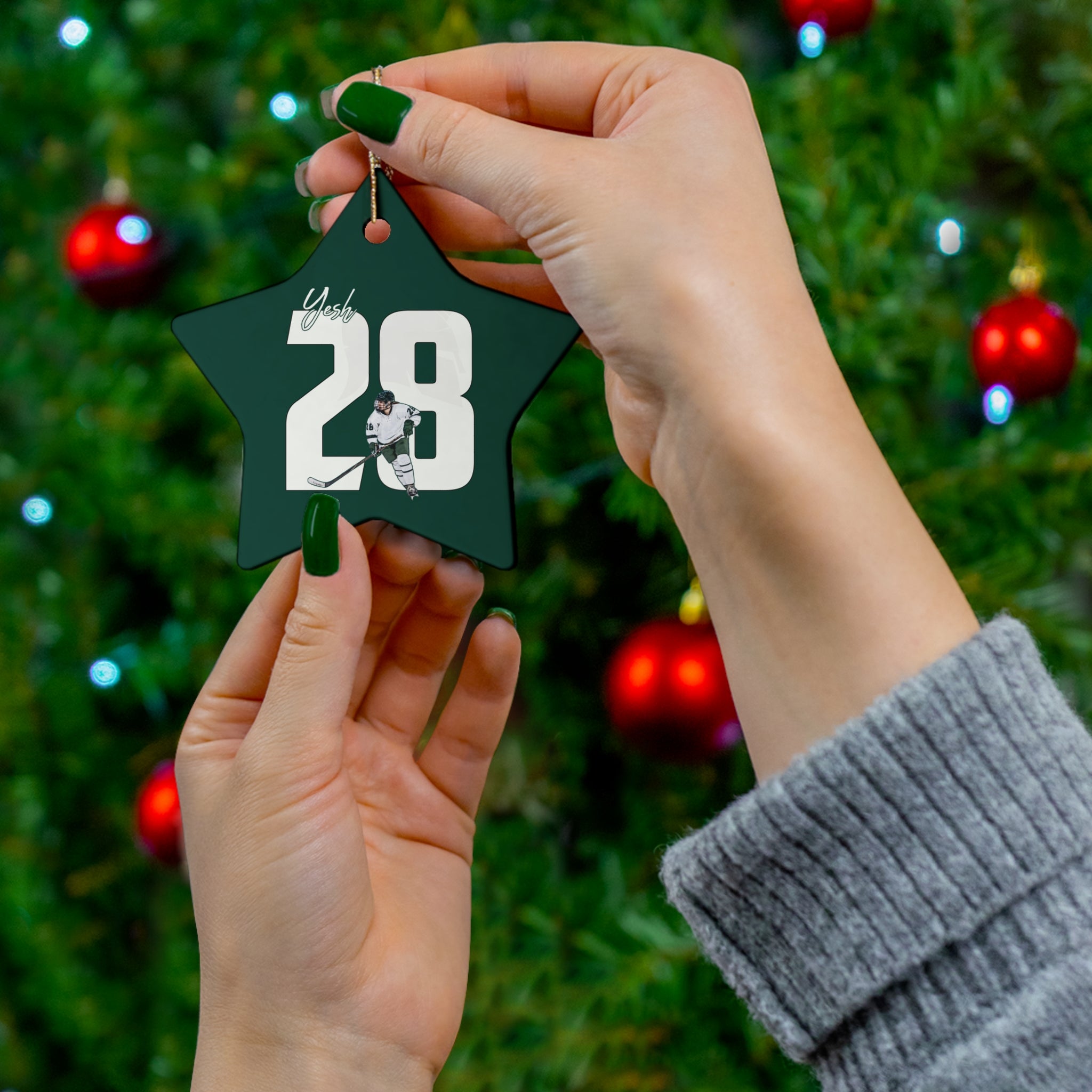 Abby Yesh Ceramic Ornament