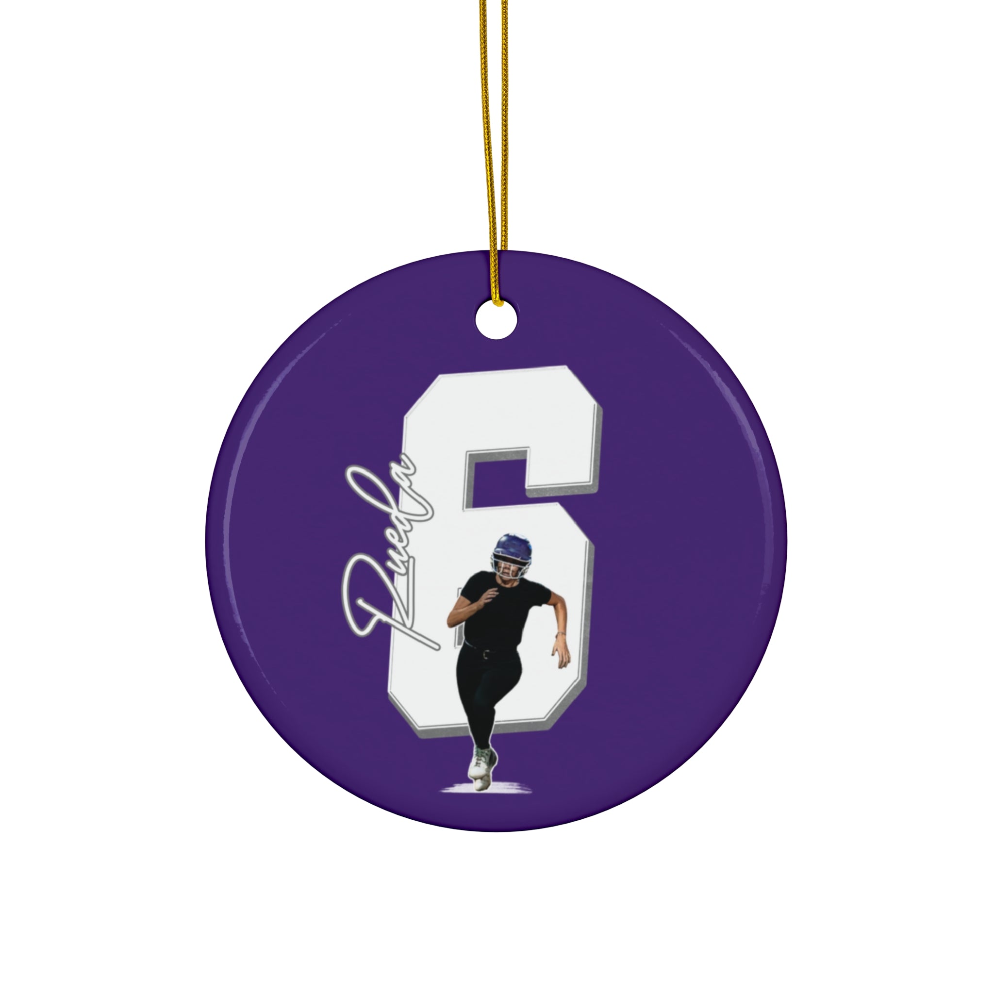Izzy Rueda Ceramic Ornament